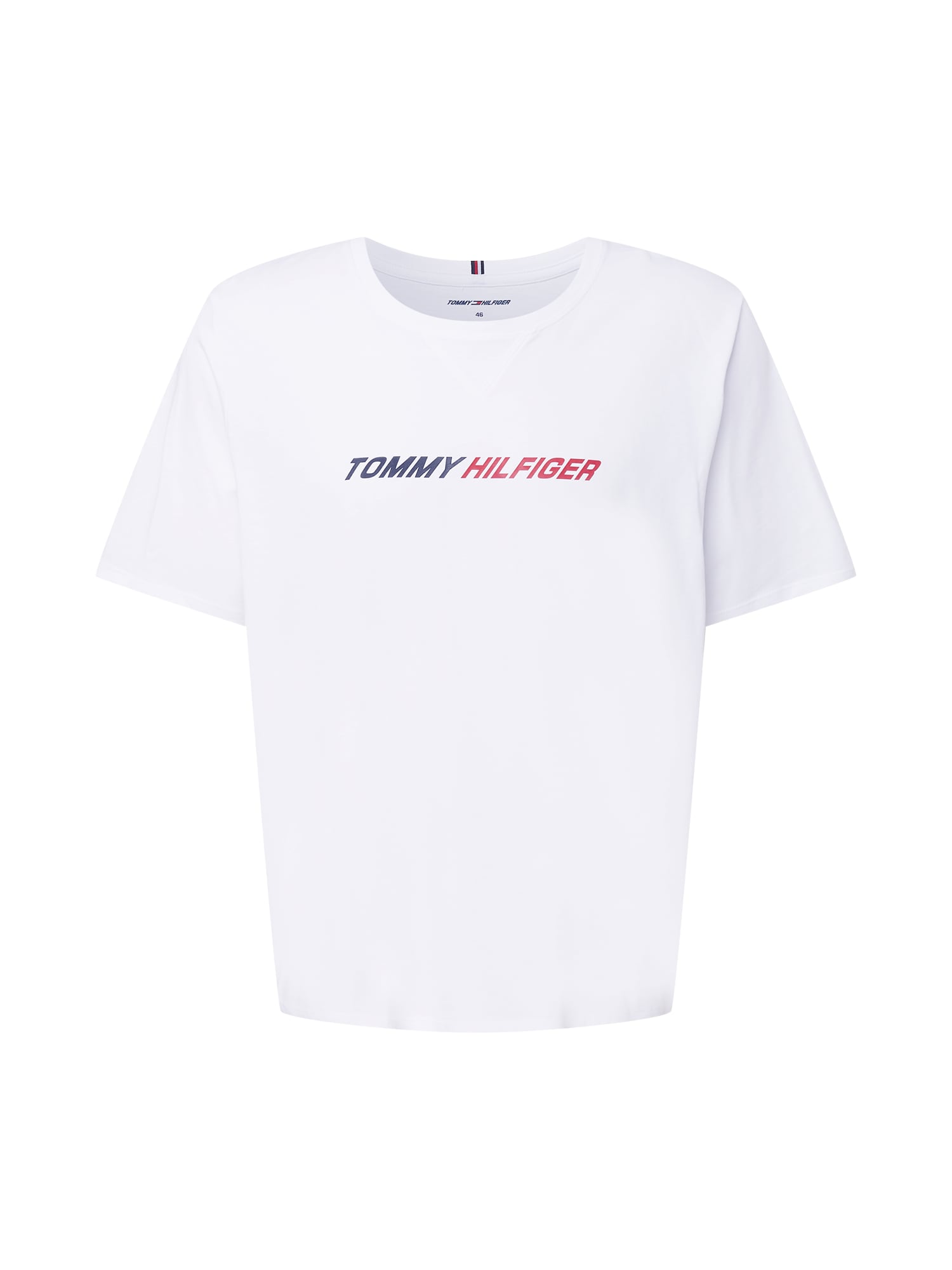 Tommy Hilfiger Curve Majica  temno modra / rdeča / bela