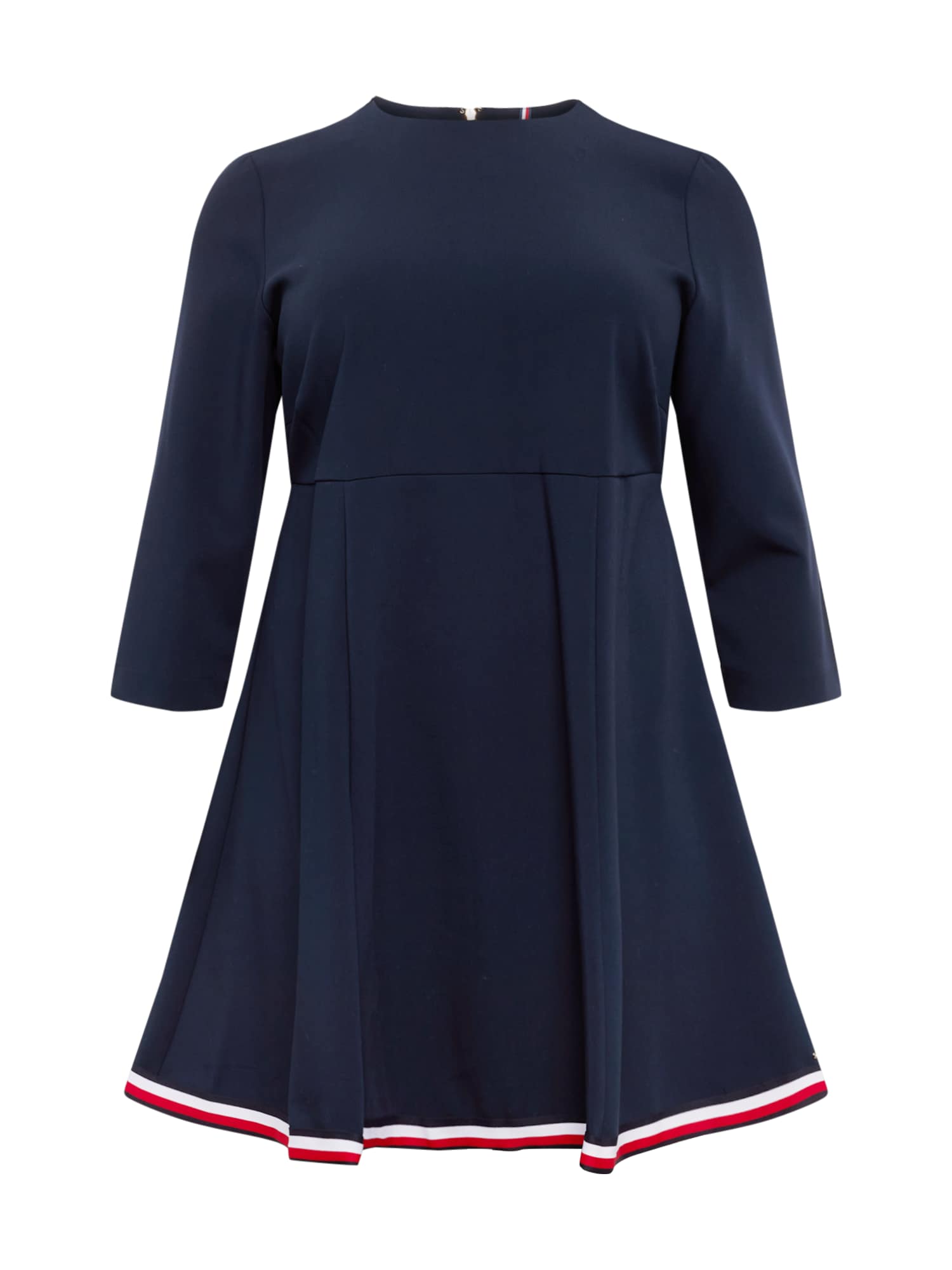 Tommy Hilfiger Curve Obleka  mornarska / temno modra / rdeča / bela
