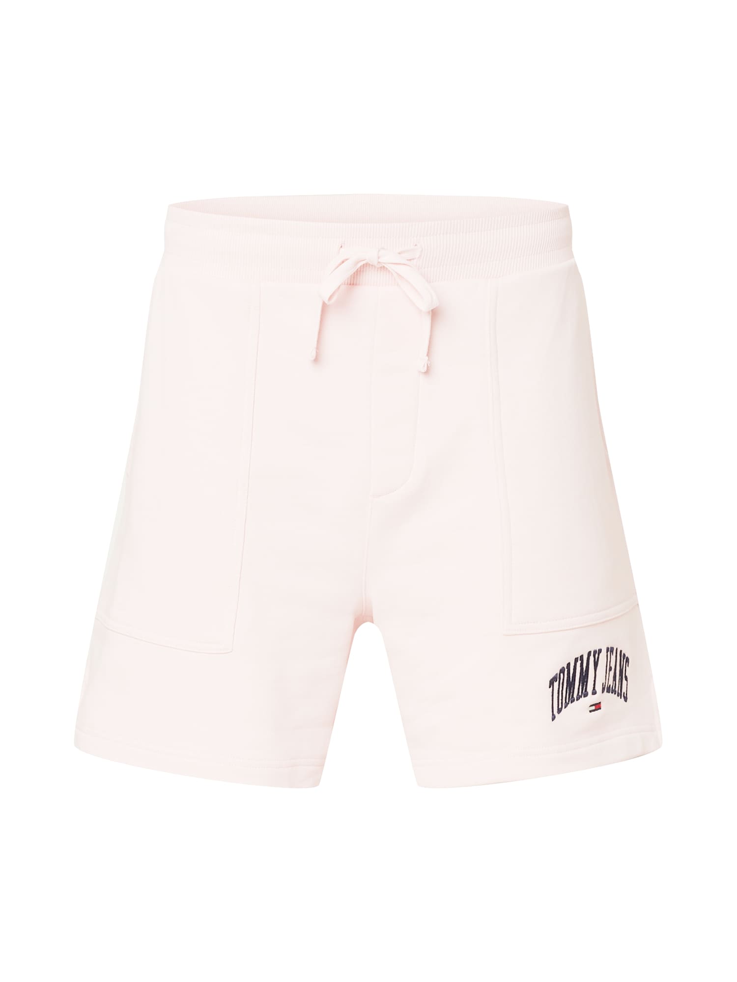 Tommy Jeans Hlače  marine / pastelno roza