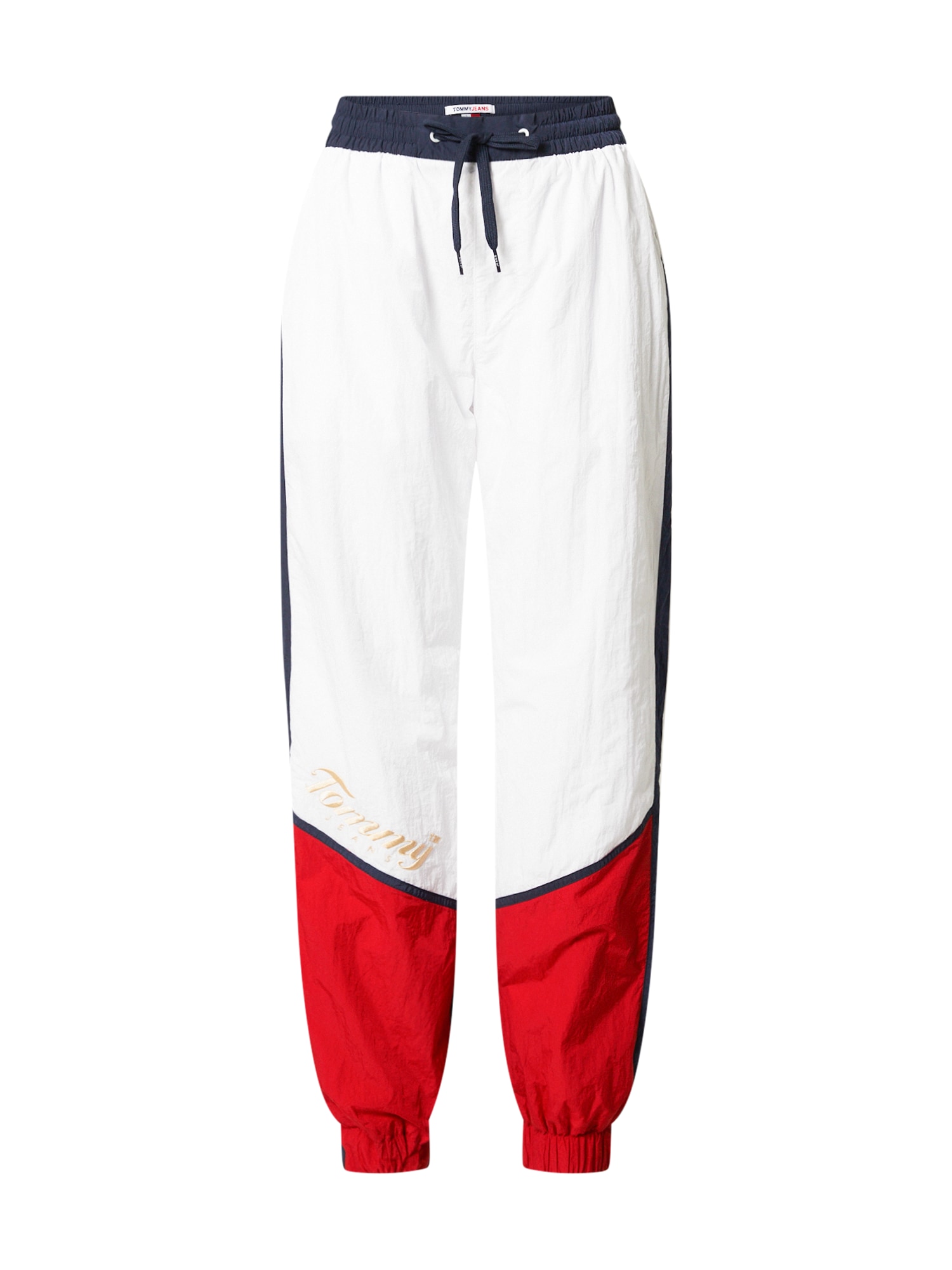 Tommy Jeans Hlače  marine / rumena / rdeča / bela