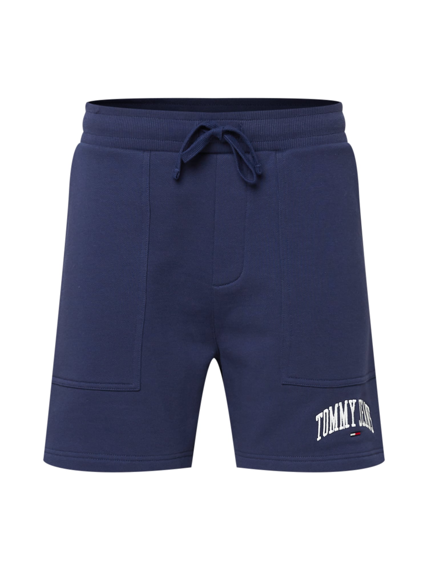 Tommy Jeans Hlače  mornarska / bela