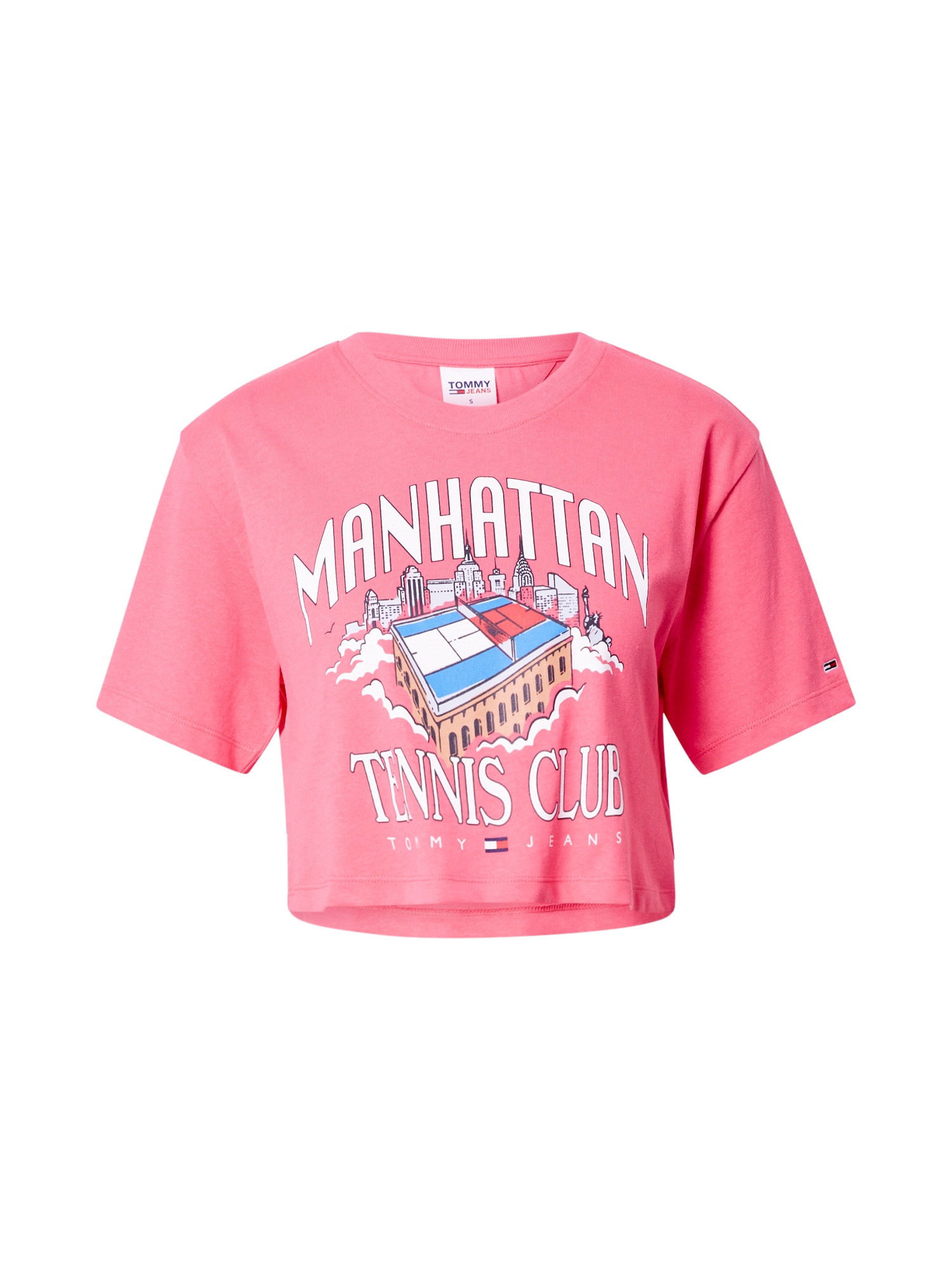 Tommy Jeans Majica  mešane barve / roza