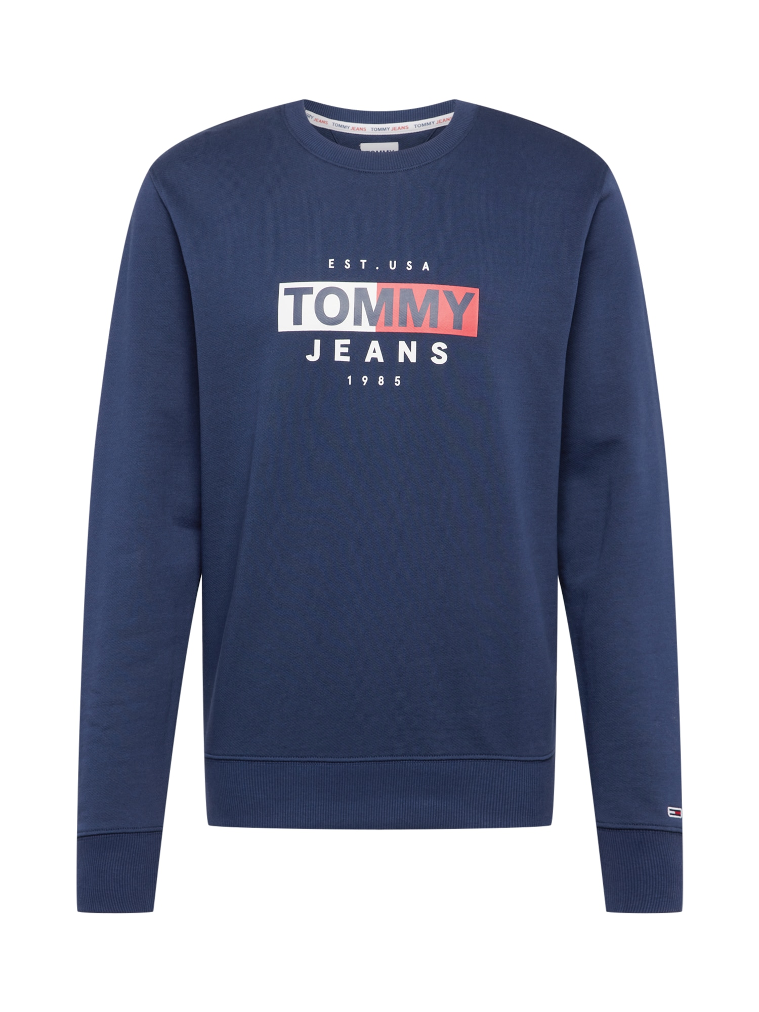 Tommy Jeans Majica  mornarska / rdeča / bela