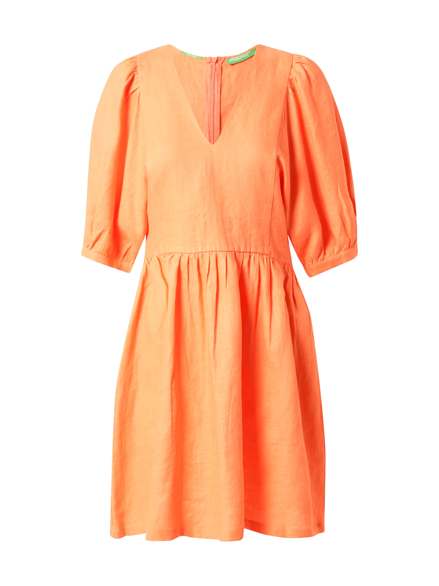 UNITED COLORS OF BENETTON Obleka  oranžna