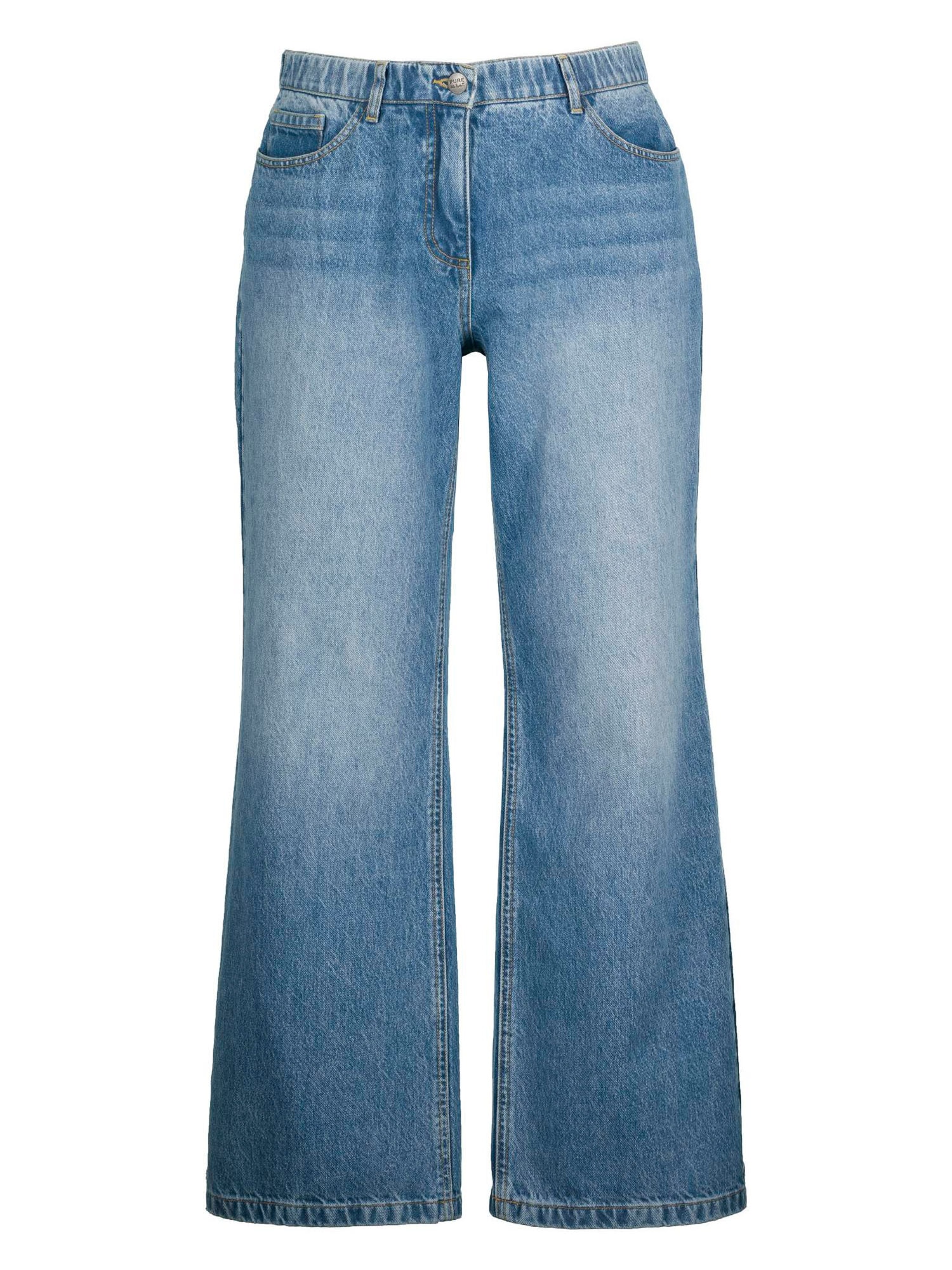 Ulla Popken Kavbojke 'Mary'  moder denim