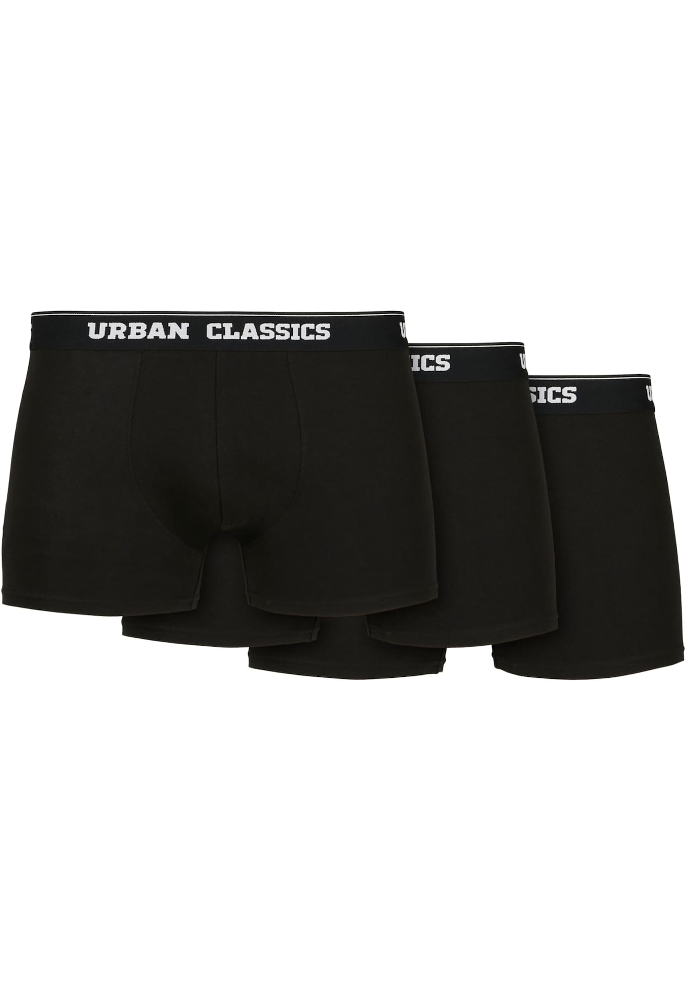 Urban Classics Boksarice  črna / bela