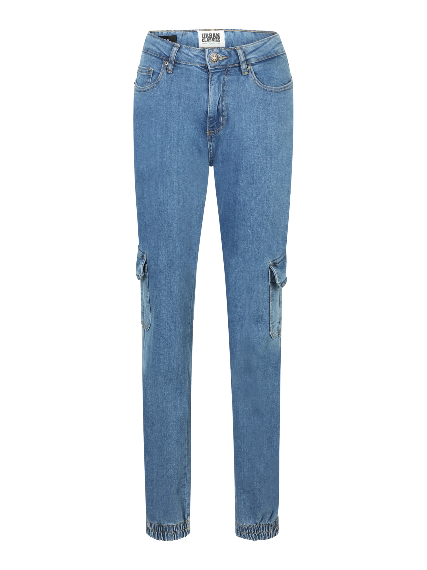 Urban Classics Kargo kavbojke  moder denim