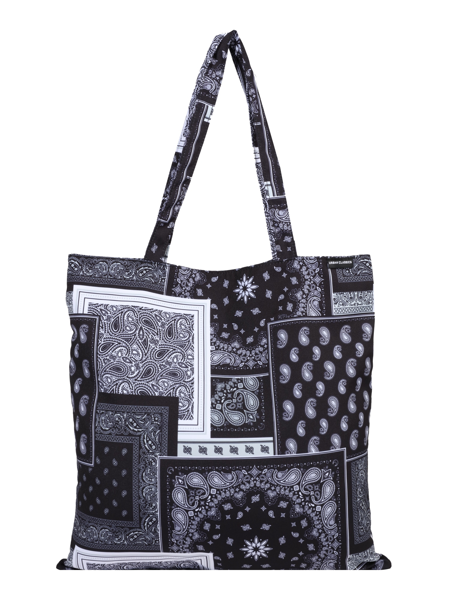 Urban Classics Nakupovalna torba 'Bandana'  nočno modra / bela
