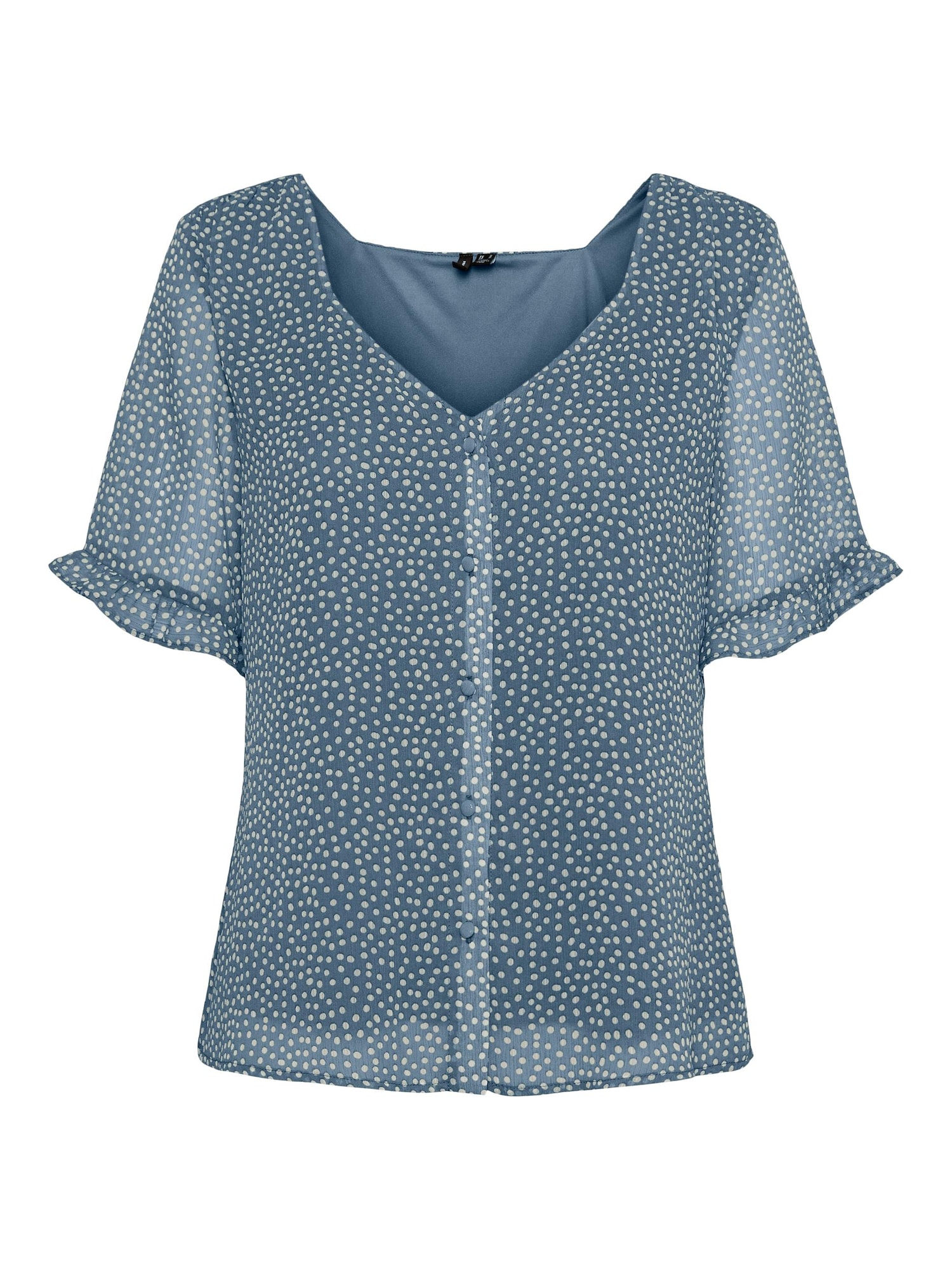 VERO MODA Bluza 'Caro'  mornarska / bela
