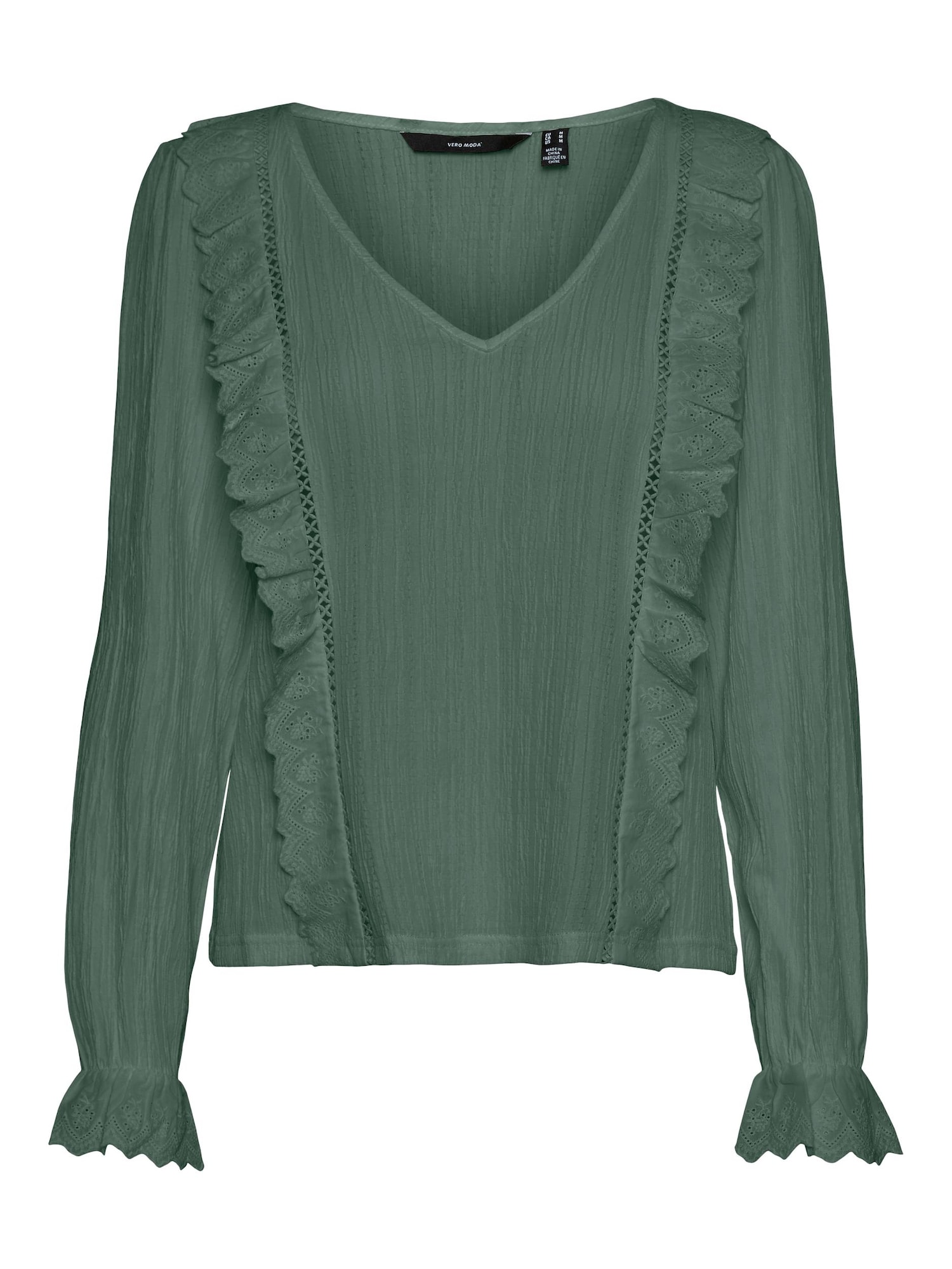 VERO MODA Bluza 'Gitte'  zelena