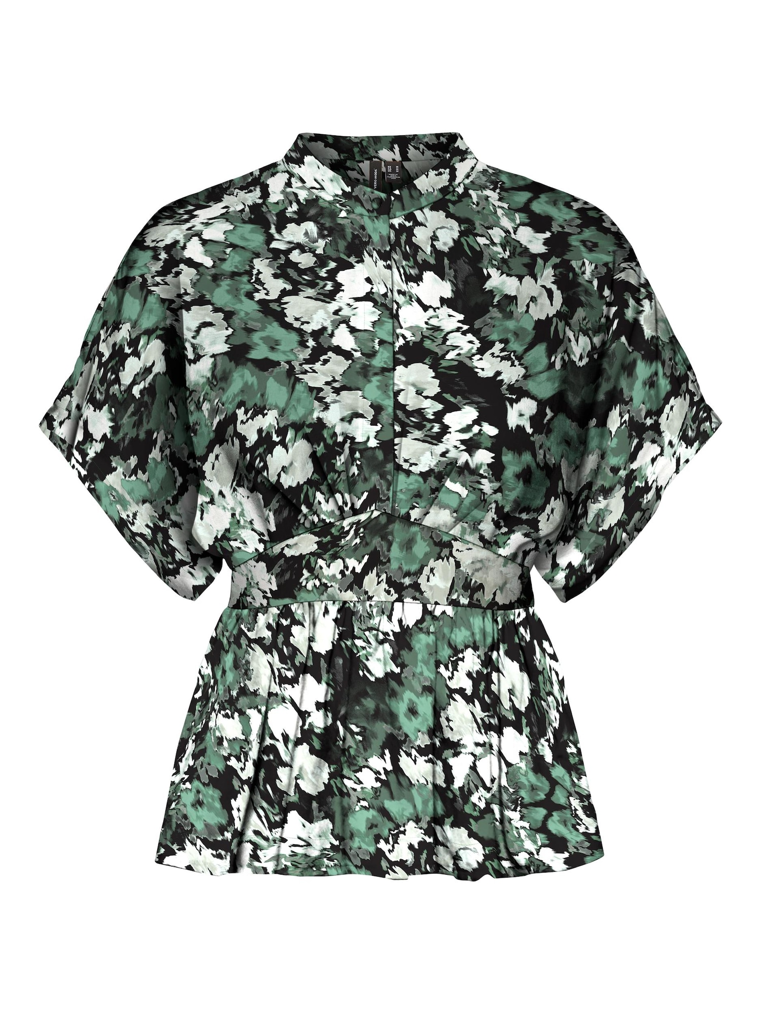 VERO MODA Bluza 'Gry'  zelena / mešane barve