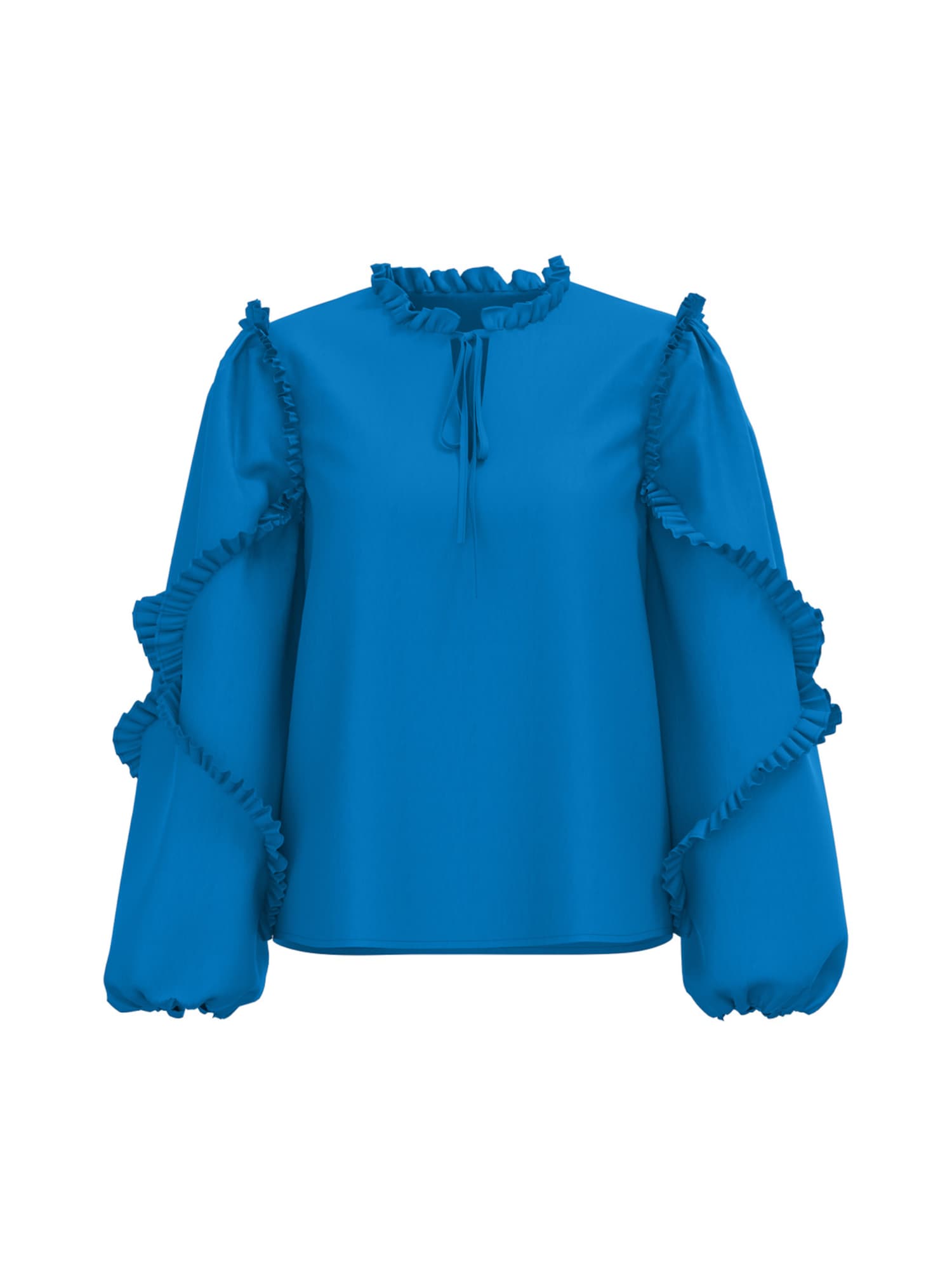 VERO MODA Bluza 'Karo'  modra