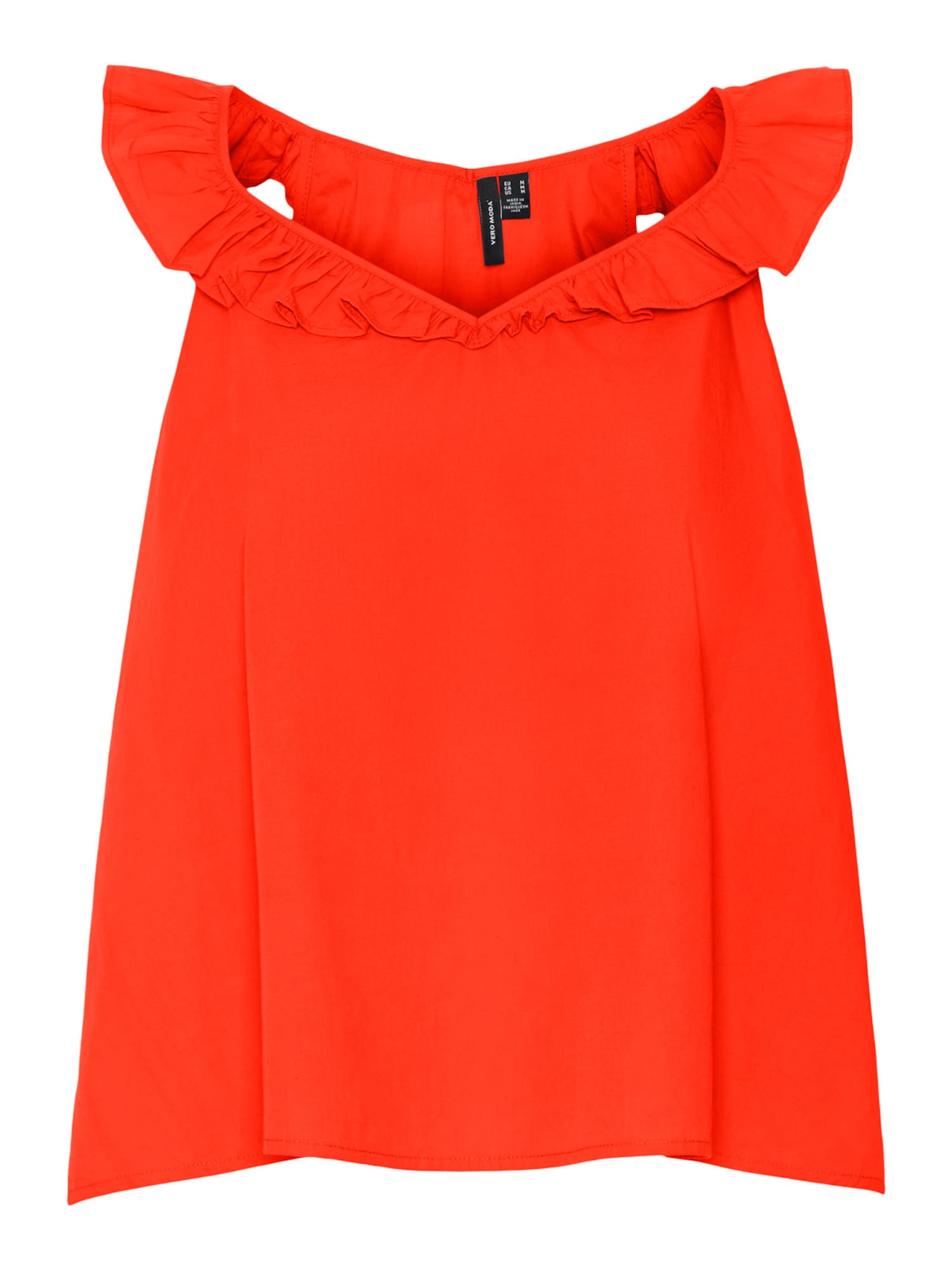 VERO MODA Bluza 'Kelly'  neonsko oranžna