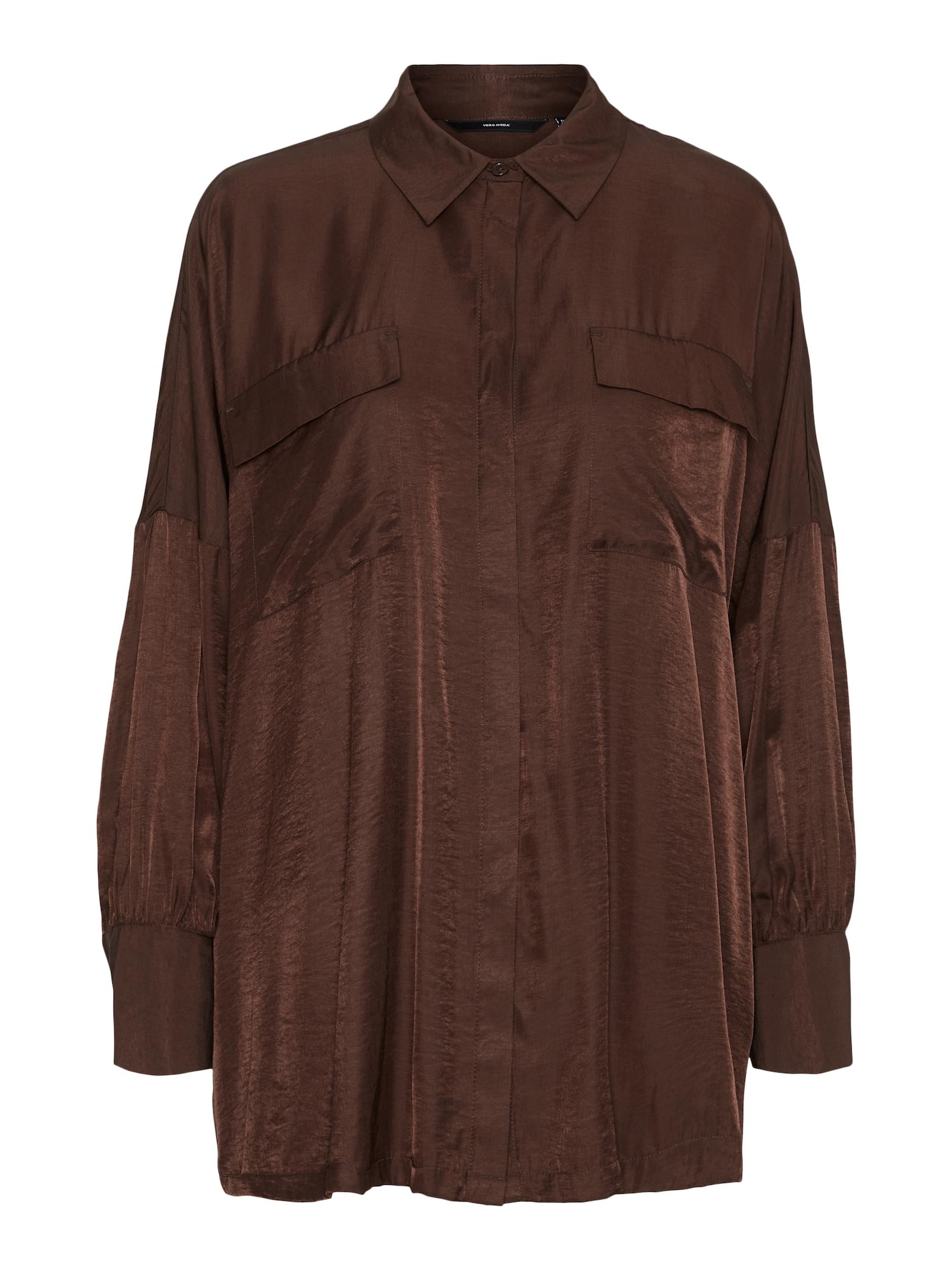 VERO MODA Bluza 'TIKA'  čokolada
