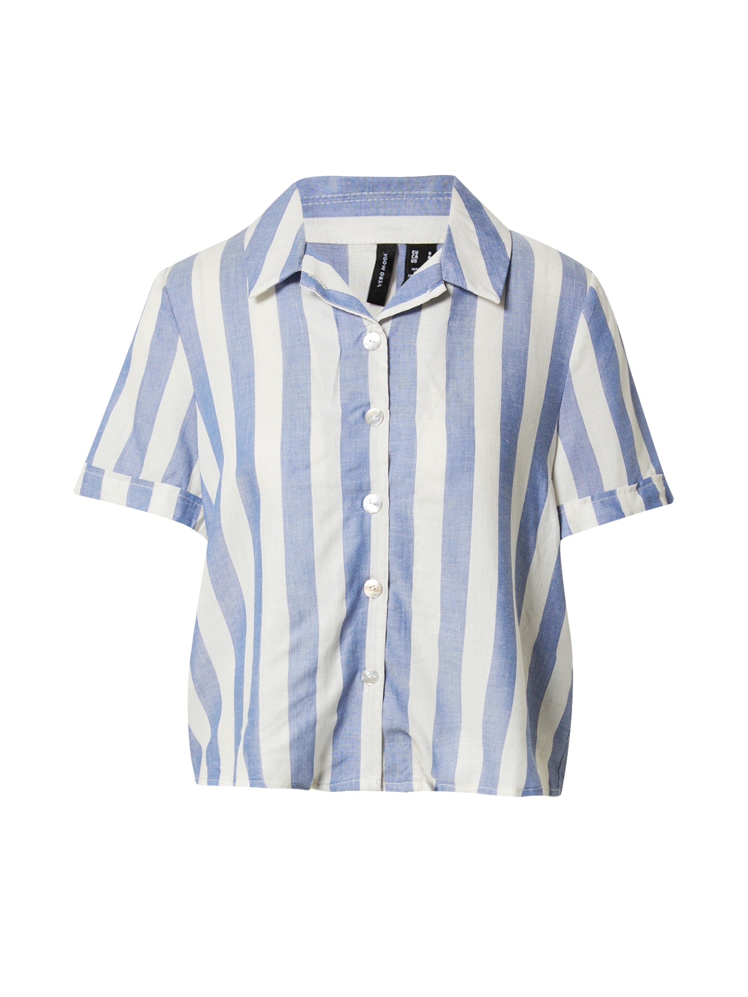 VERO MODA Bluza  modra / bela