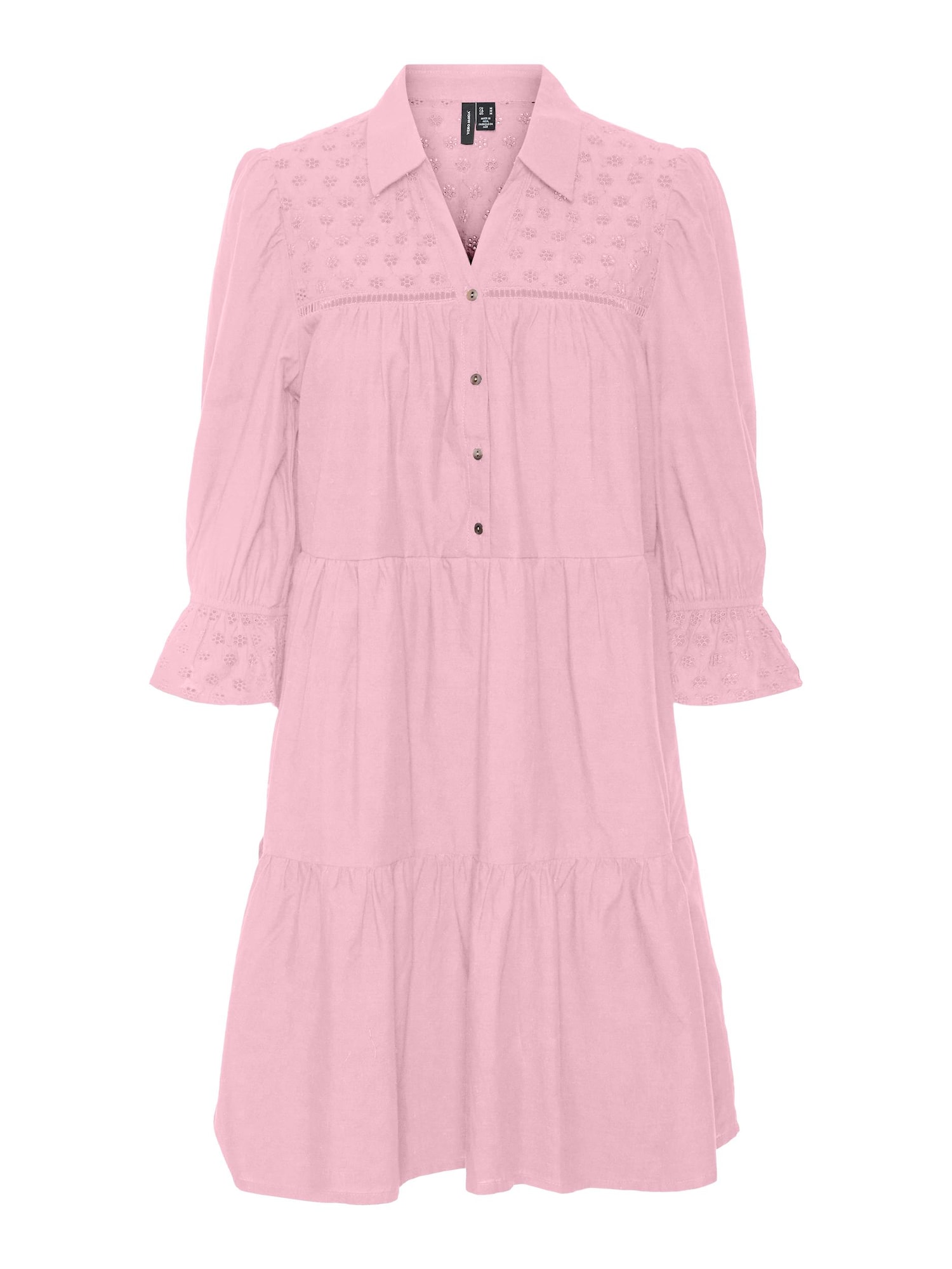 VERO MODA Dolga srajca 'Amina'  rosé