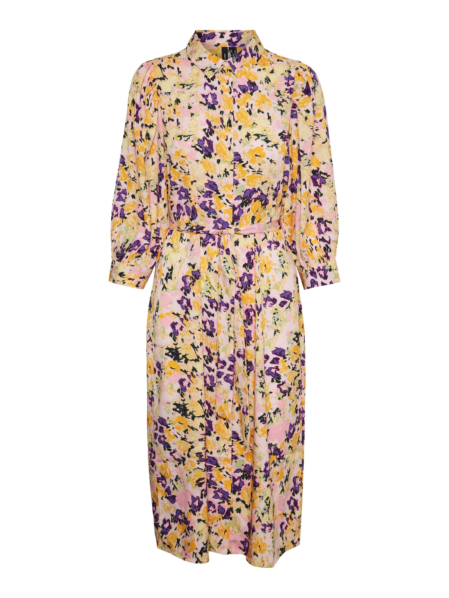 VERO MODA Dolga srajca 'Gry'  pesek / lila / roza / rosé