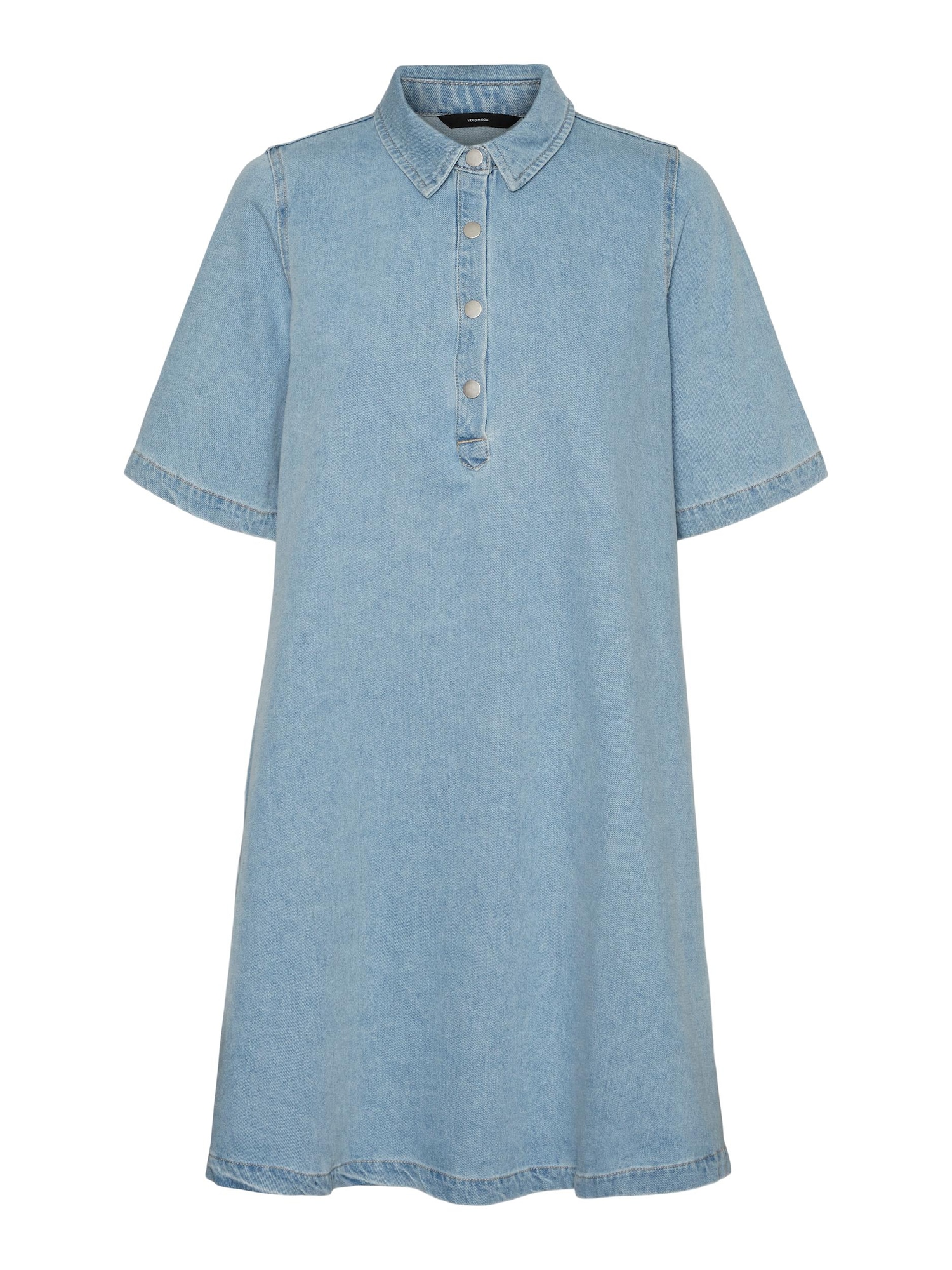 VERO MODA Dolga srajca 'Ocina'  moder denim