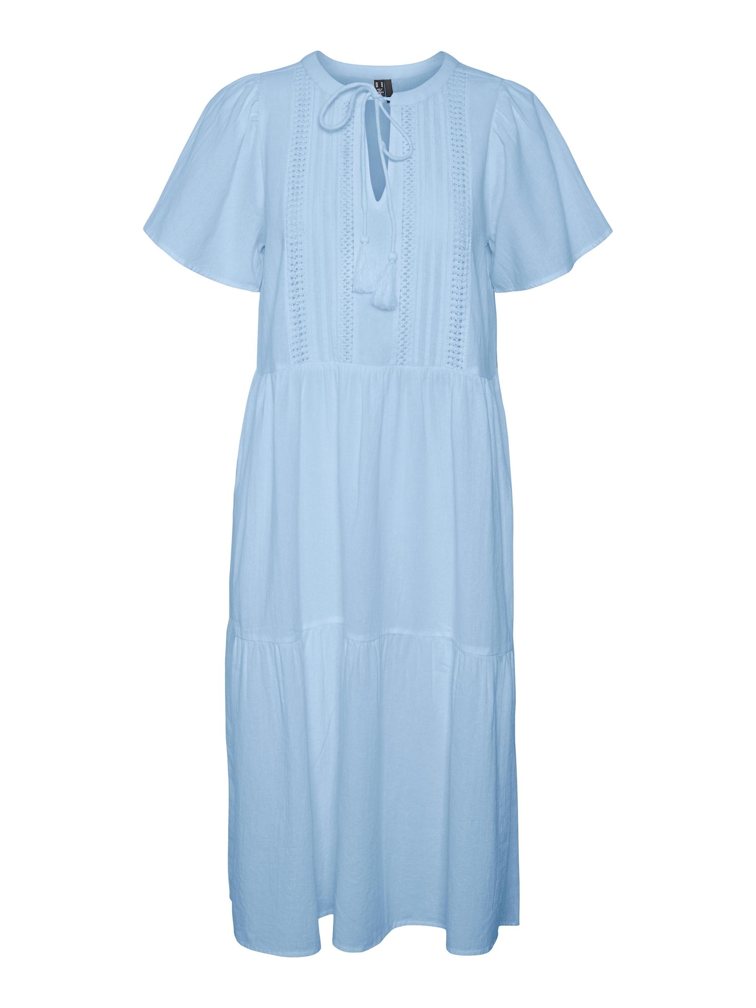 VERO MODA Dolga srajca  dimno modra