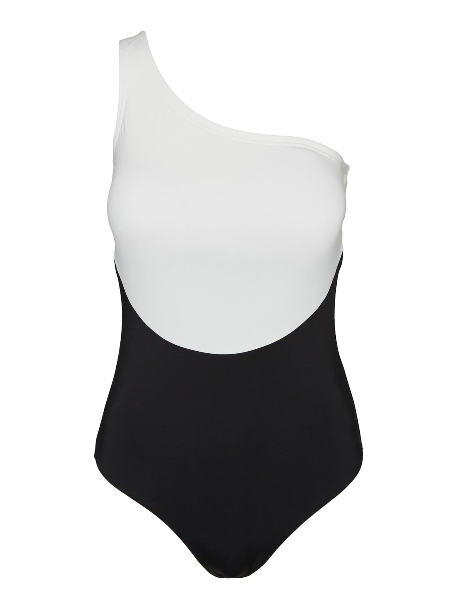 VERO MODA Enodelne kopalke 'Tilla'  črna / bela