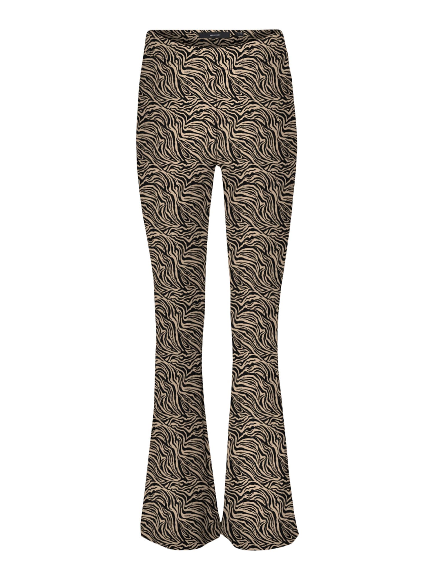 VERO MODA Hlače 'Kamma'  kamela / črna