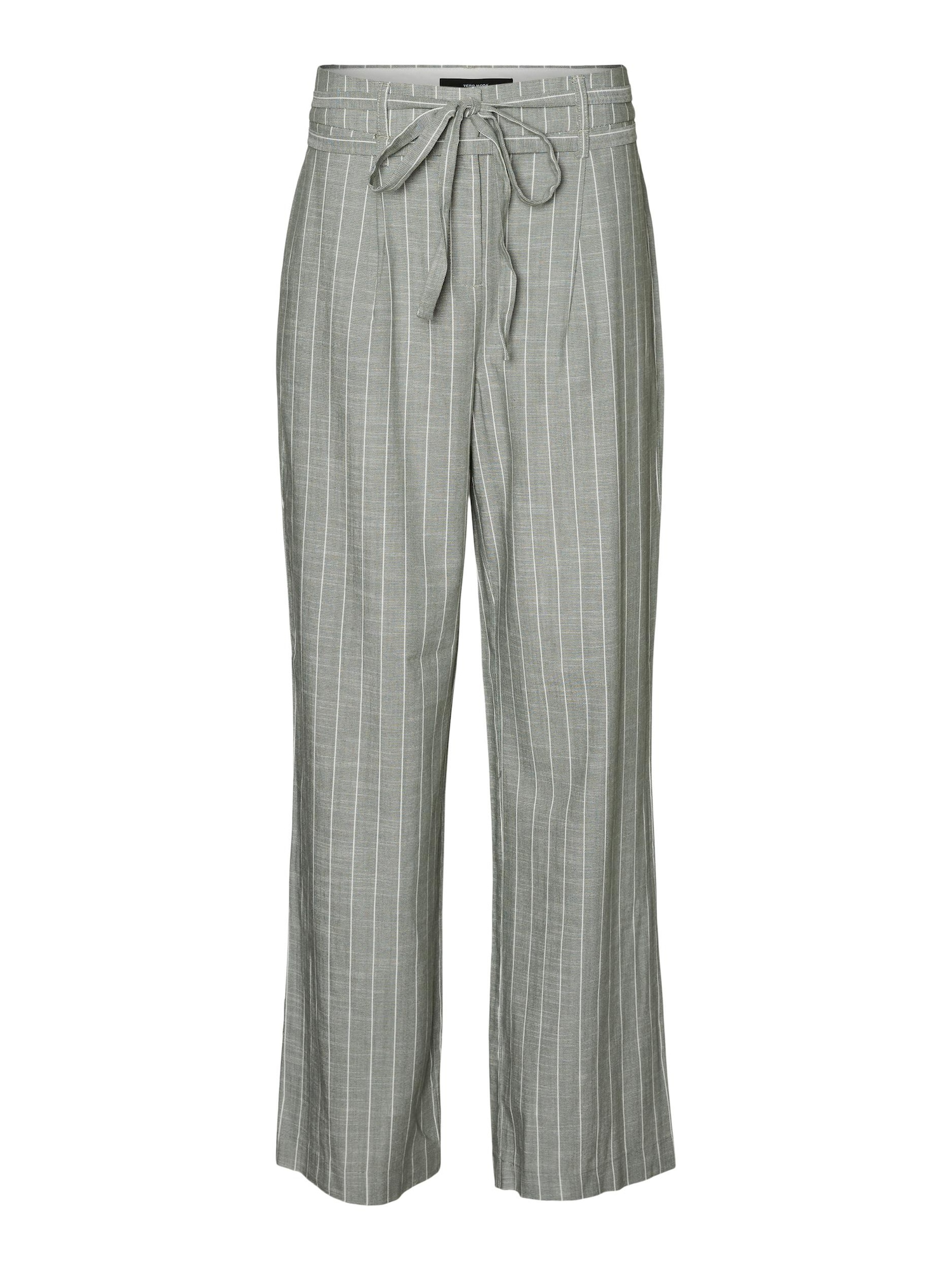 VERO MODA Hlače 'Serena'  kaki / bela