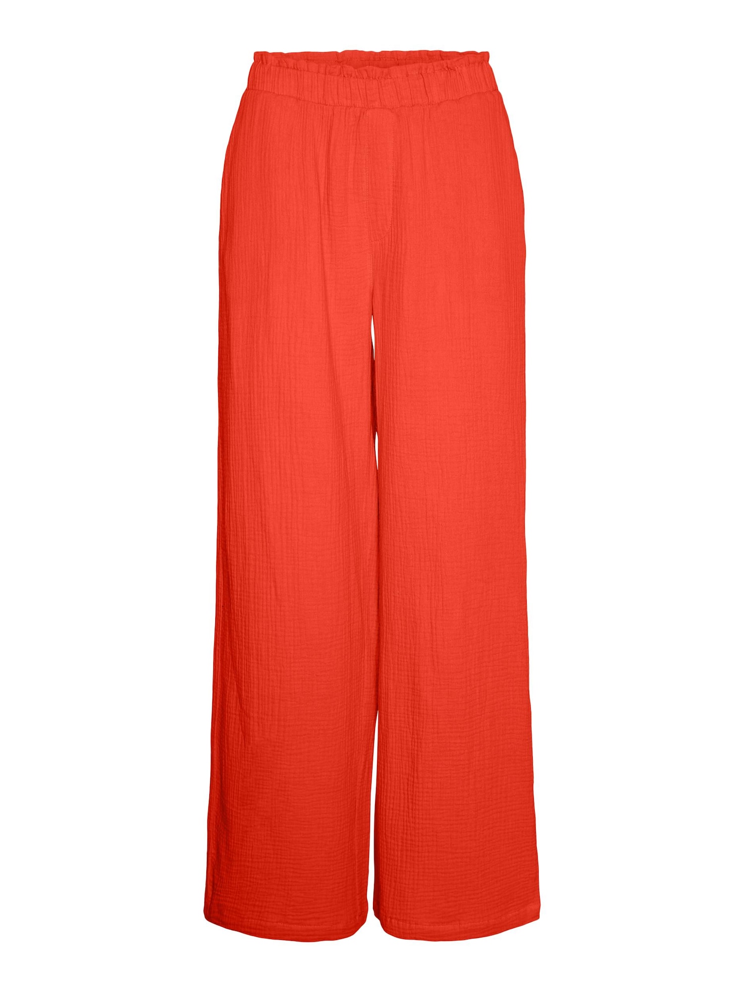 VERO MODA Hlače  neonsko oranžna