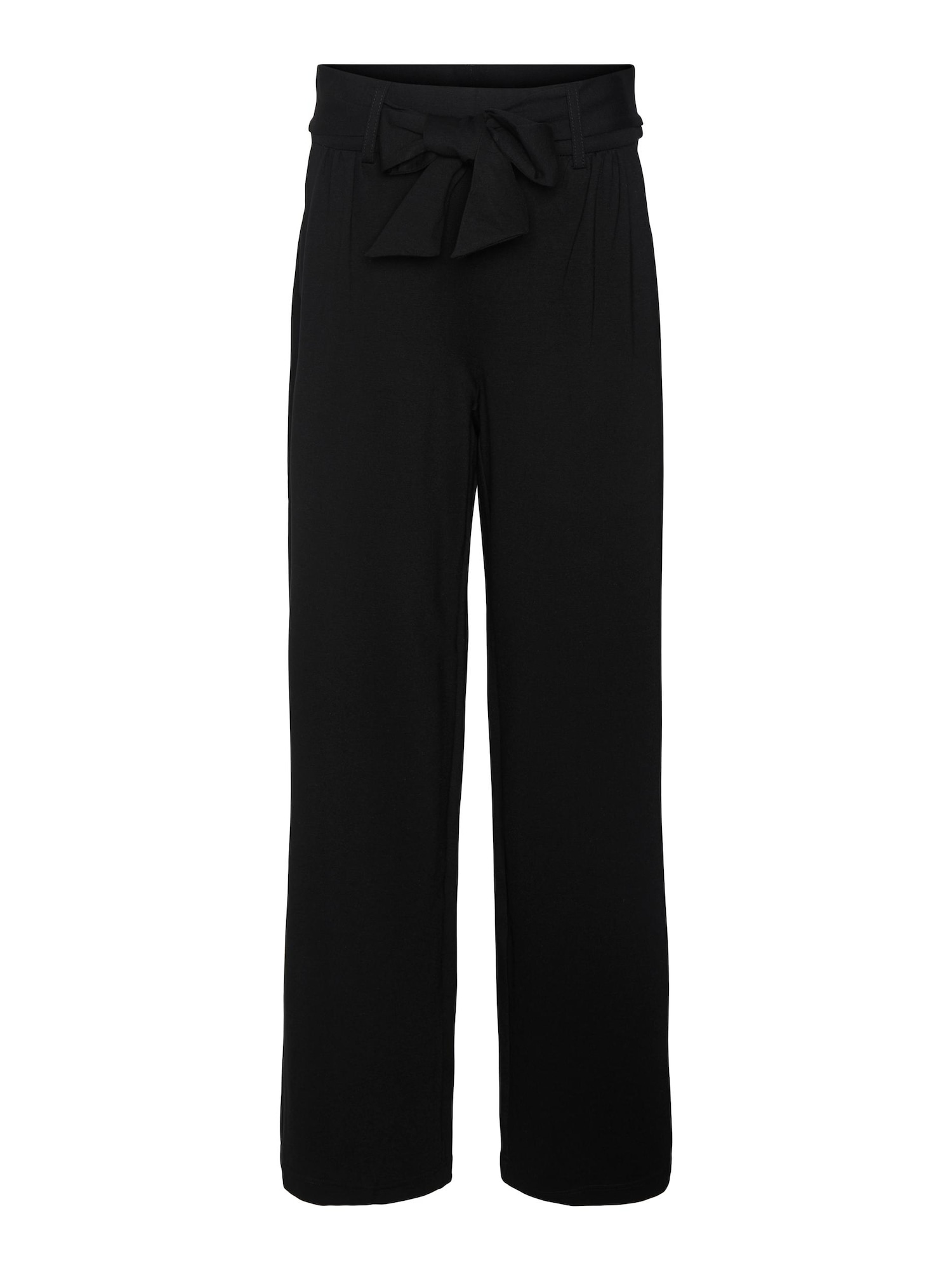 VERO MODA Hlače z naborki 'Eva'  črna