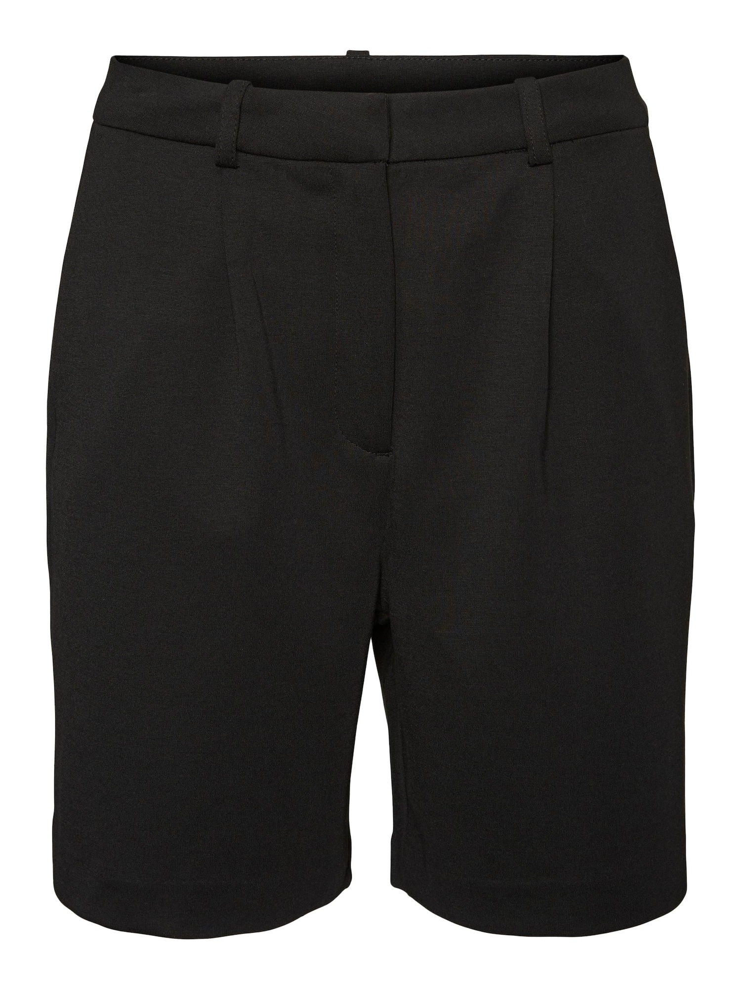 VERO MODA Hlače z naborki 'Lucca'  črna