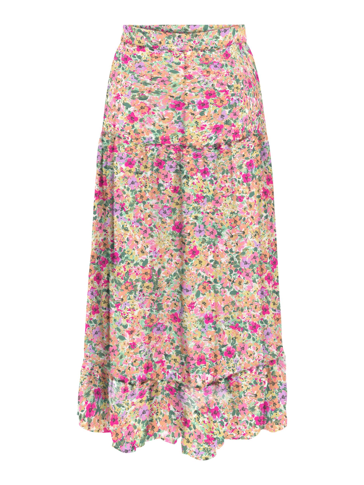 VERO MODA Krilo 'Kaya'  kremna / svetlo rumena / orhideja / svetlo lila / fuksija