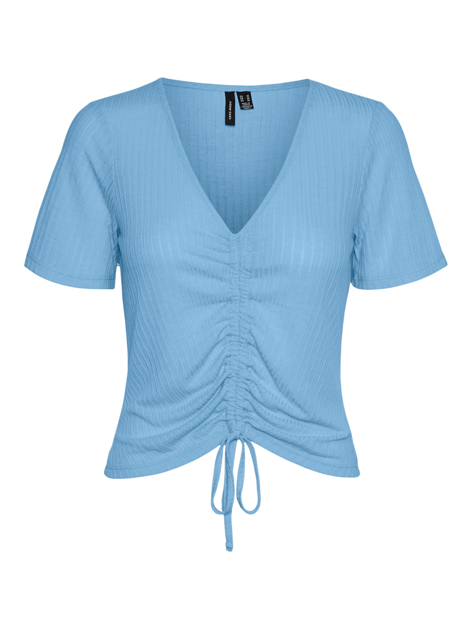 VERO MODA Majica 'PLISA'  svetlo modra