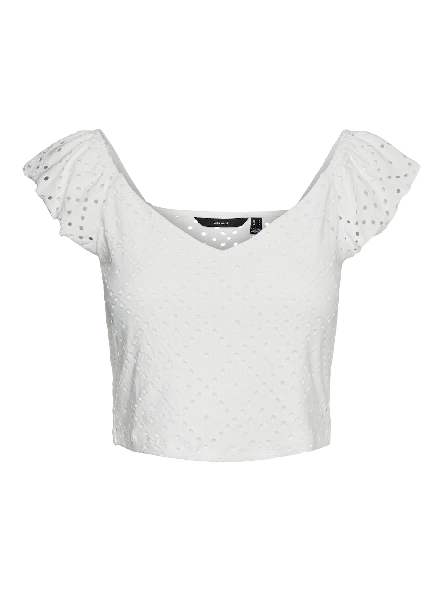 VERO MODA Majica 'Tassa'  bela