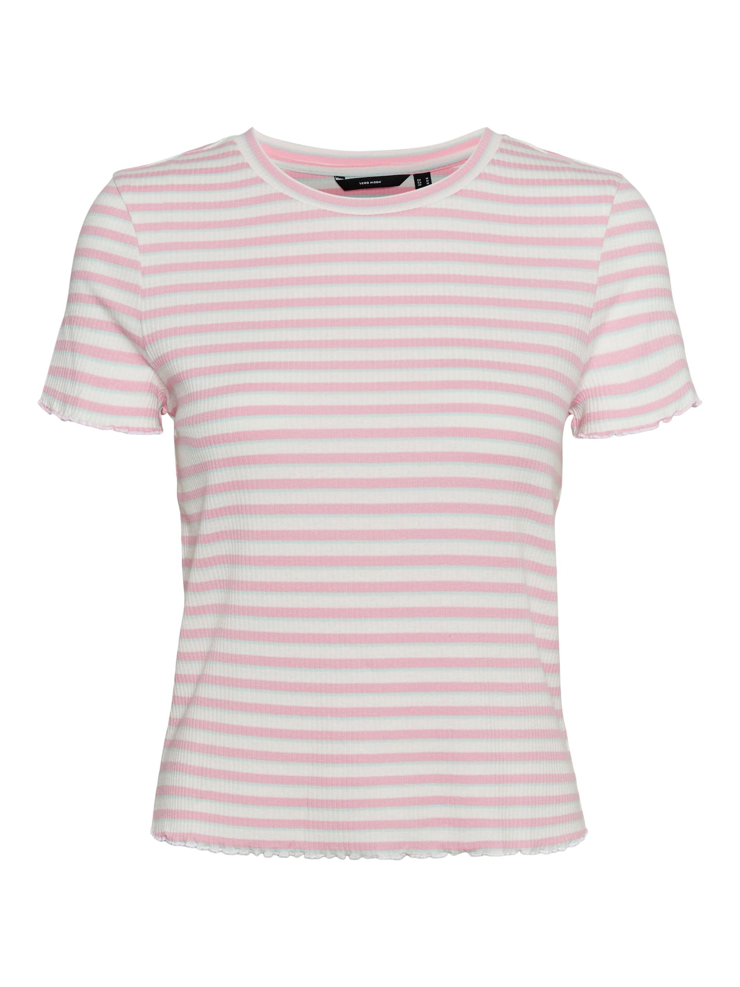 VERO MODA Majica 'Vio'  opal / roza / bela