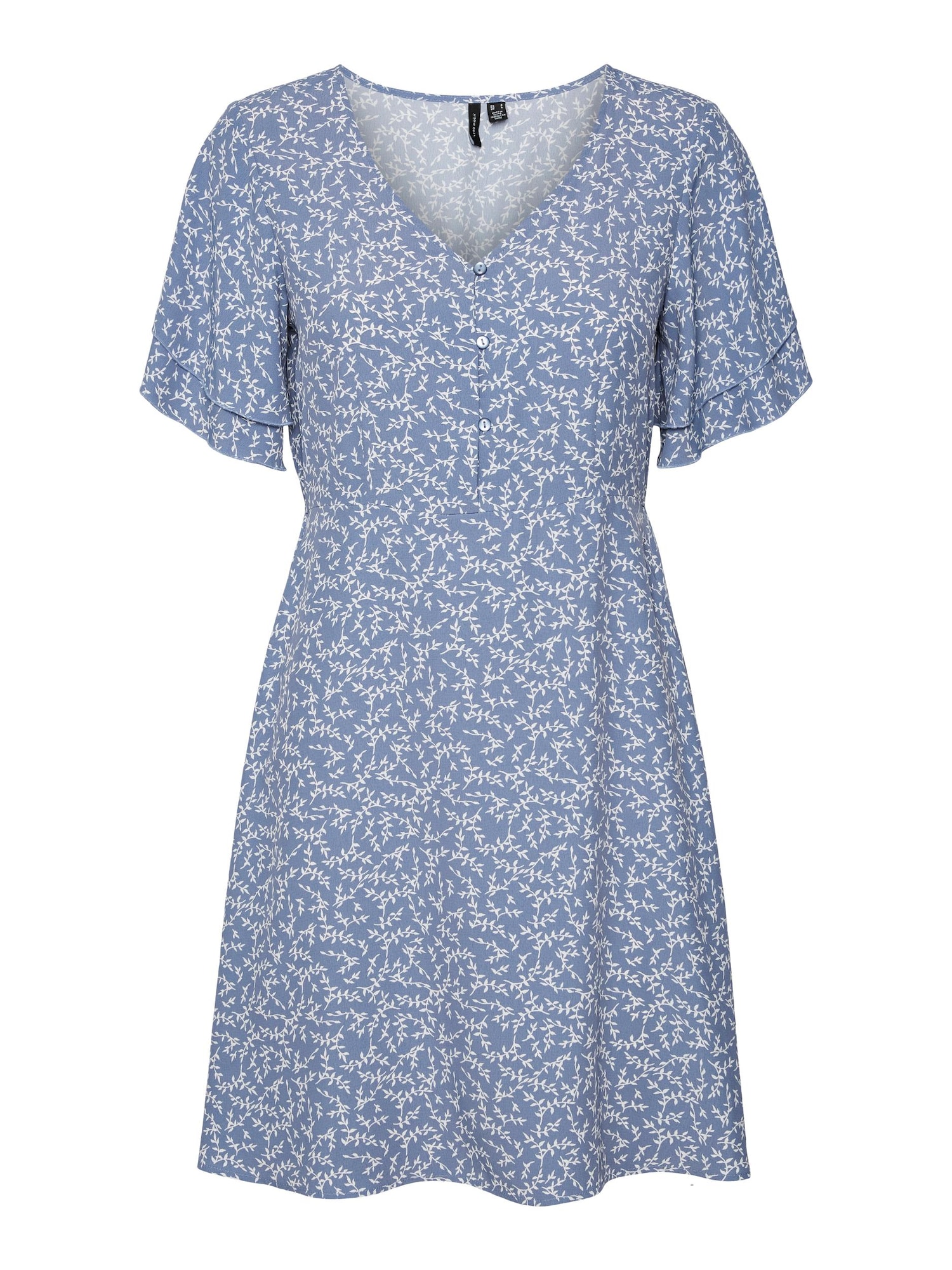 VERO MODA Obleka 'CATCH'  modra / bela