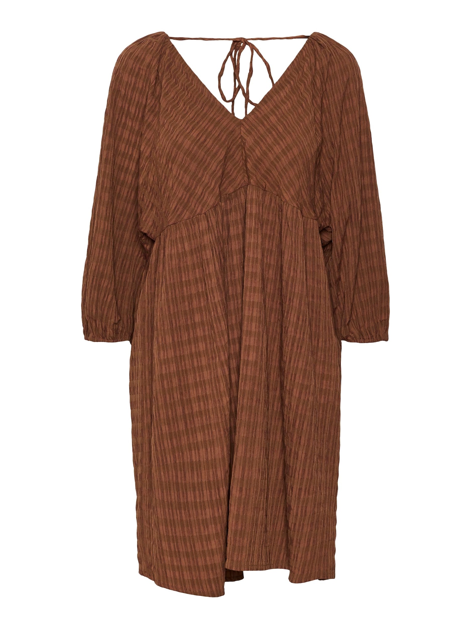 VERO MODA Obleka 'ENGA'  rjava