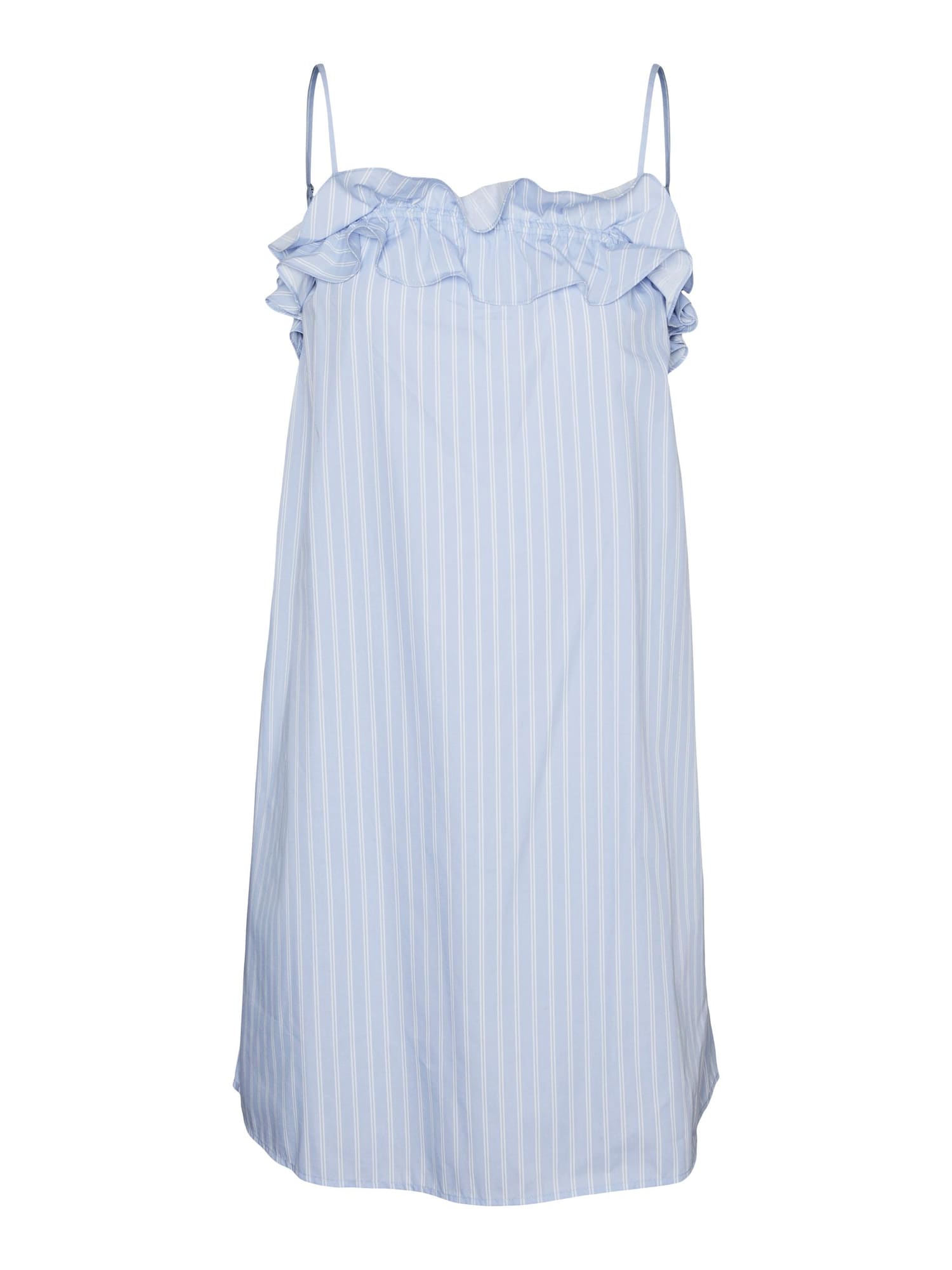 VERO MODA Obleka 'Hella'  modra / bela