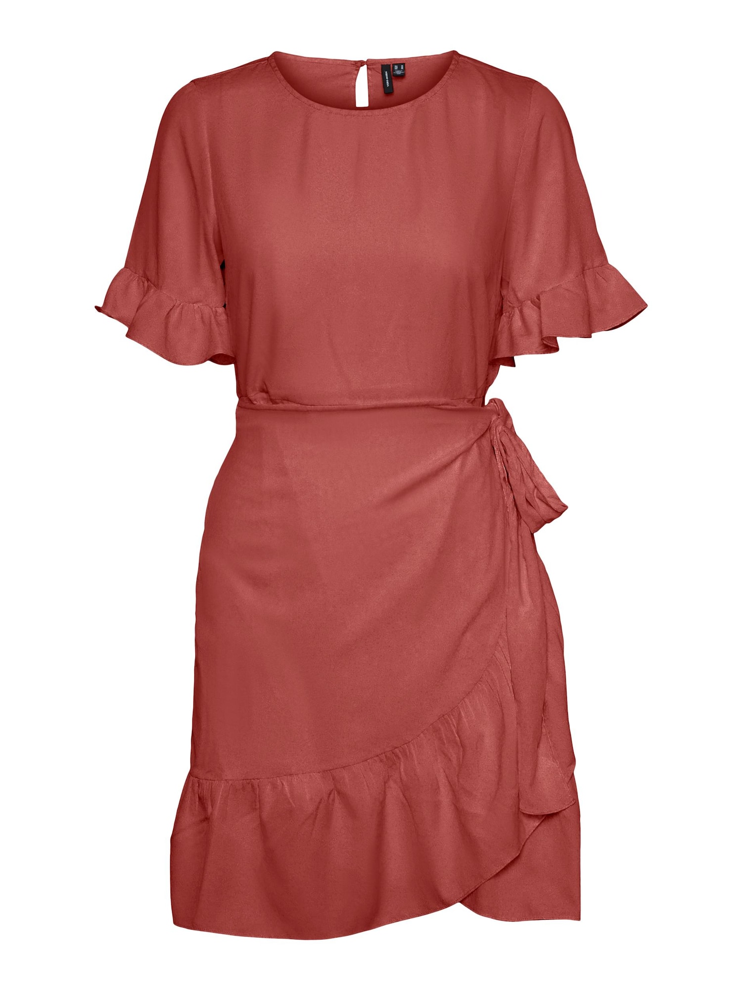 VERO MODA Obleka 'Henna'  rdeča