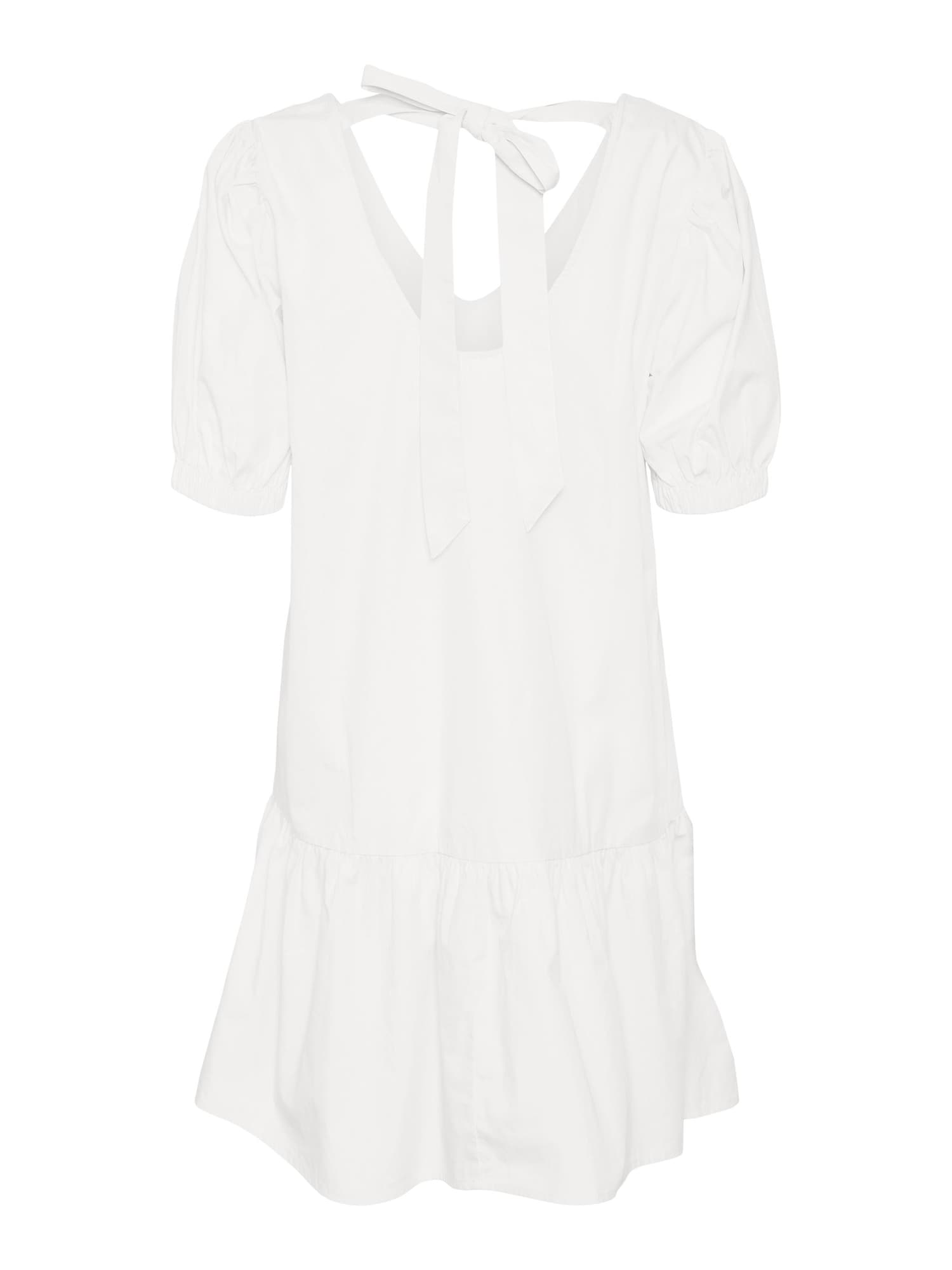 VERO MODA Obleka 'JARLOTTE'  bela