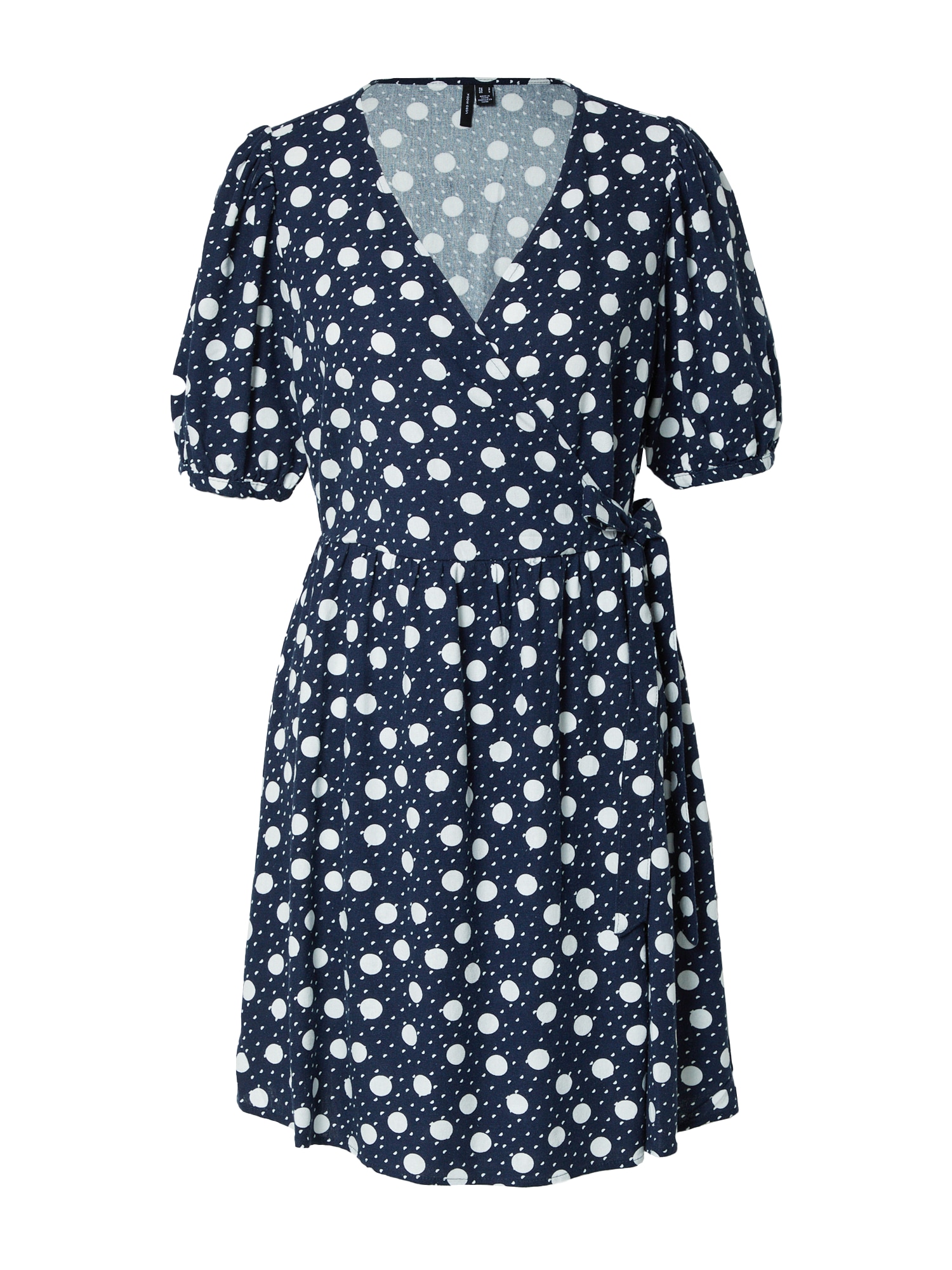 VERO MODA Obleka 'JESMILO'  temno modra / bela