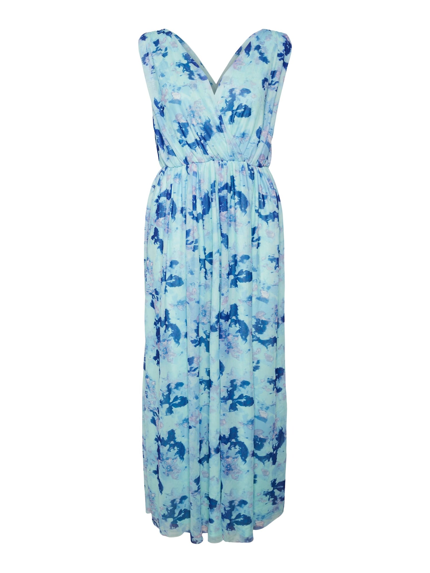 VERO MODA Obleka 'Rey'  temno modra / siva / meta