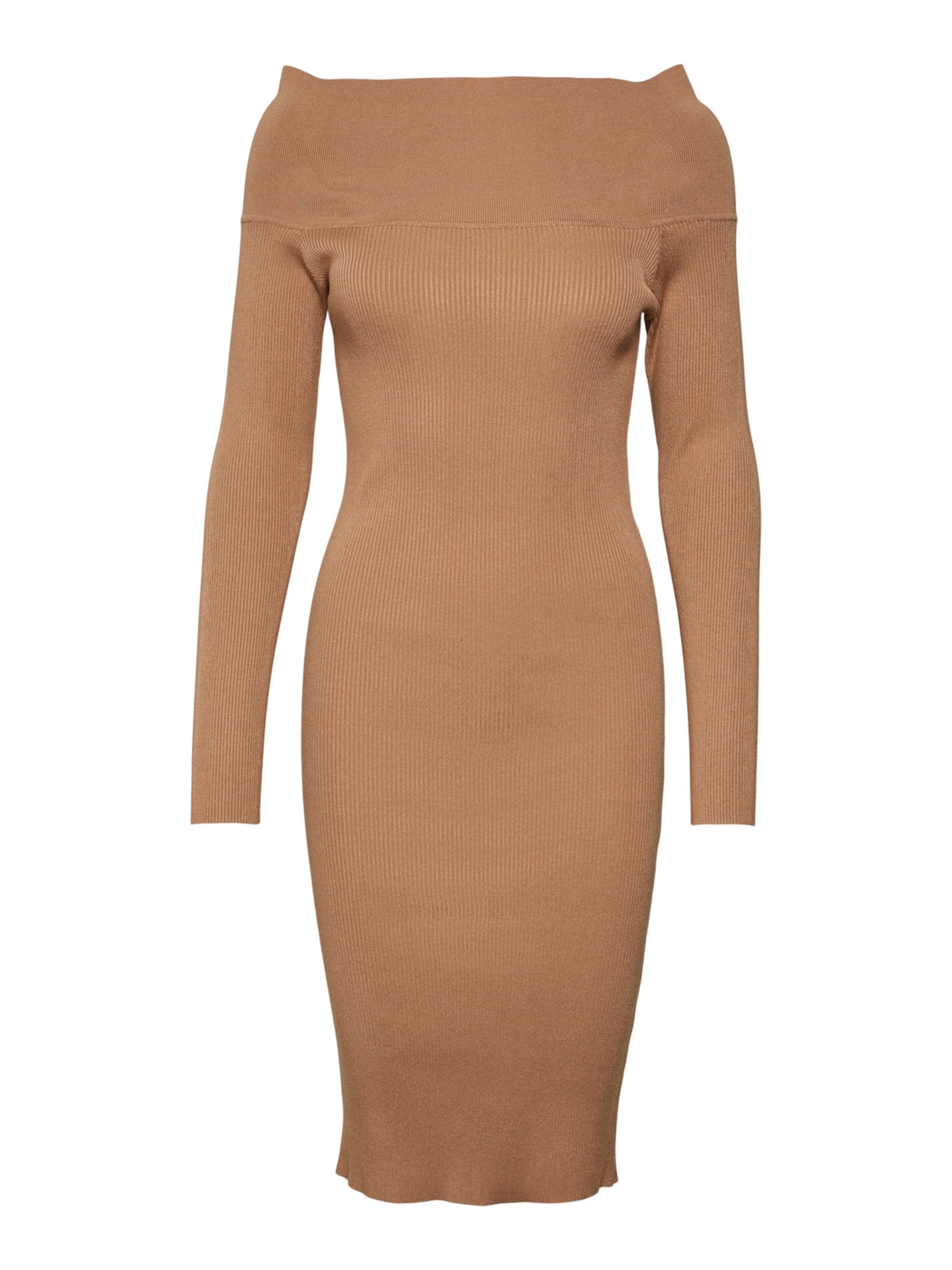 VERO MODA Pletena obleka 'WILLOW'  rjava