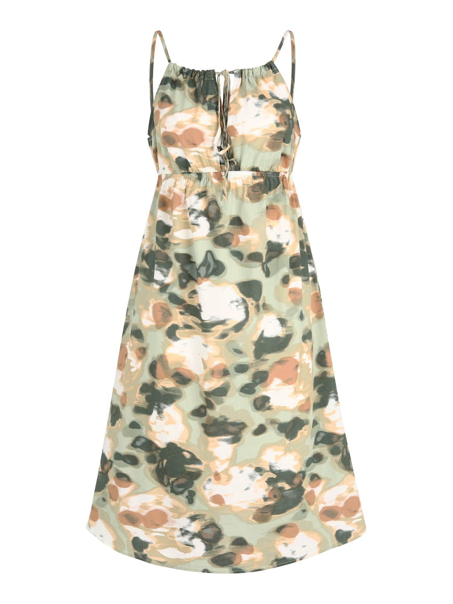 VERO MODA Poletna obleka 'JOA'  pastelno zelena / mešane barve