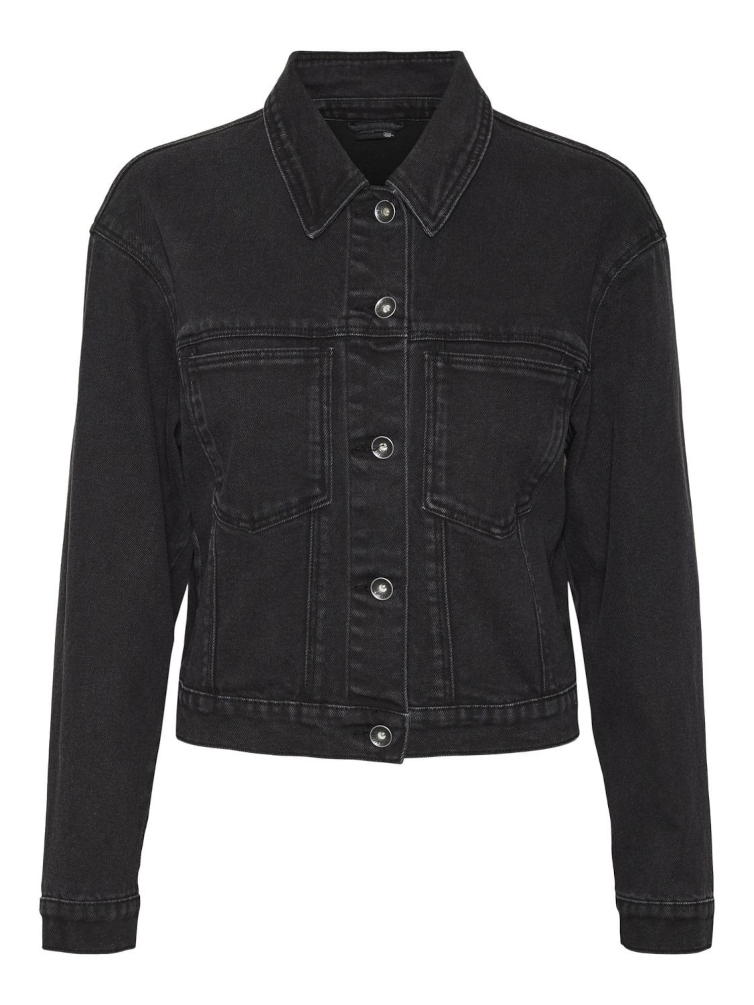 VERO MODA Prehodna jakna 'Brenda'  črn denim