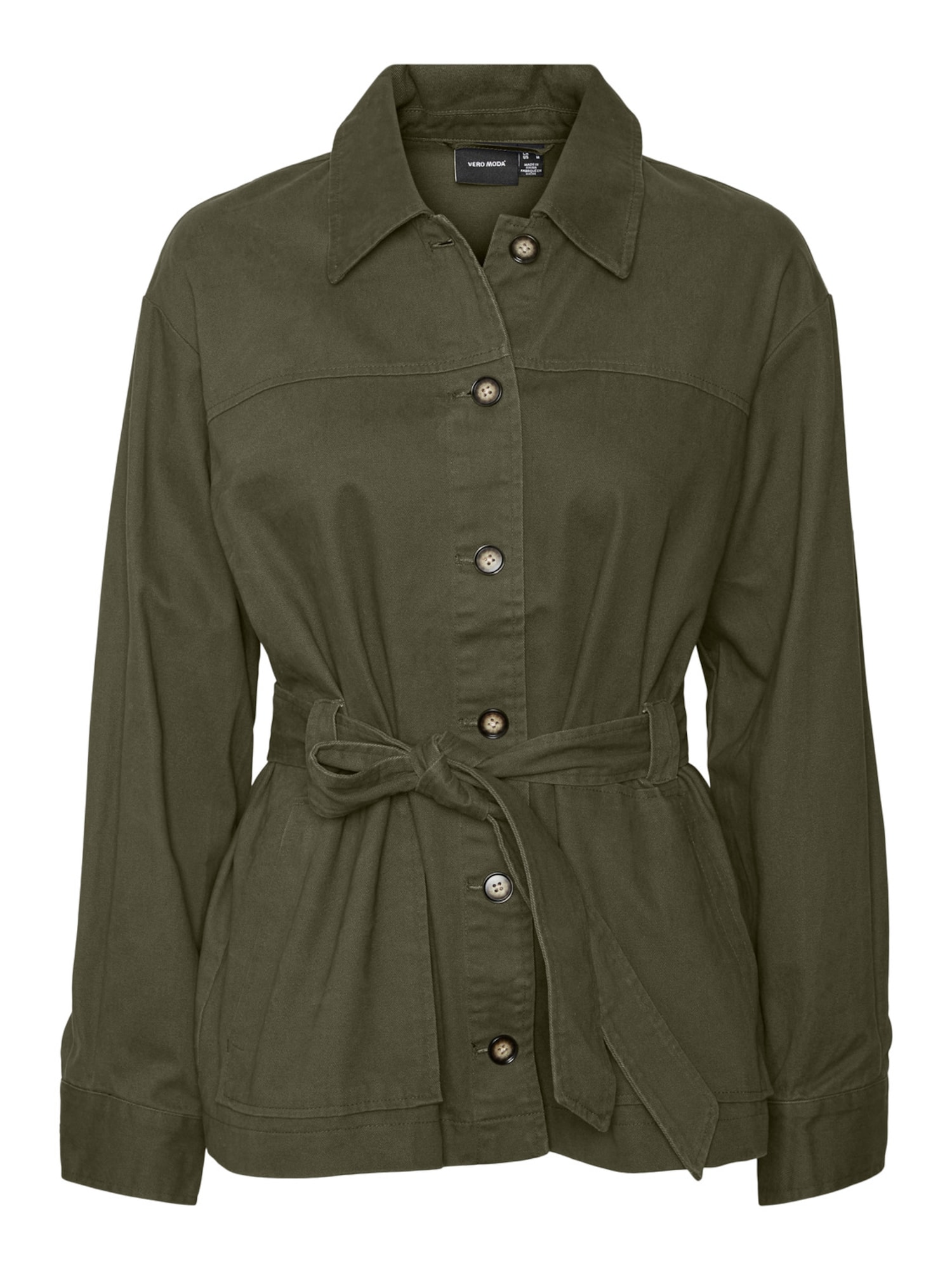 VERO MODA Prehodna jakna 'Watson'  temno zelena