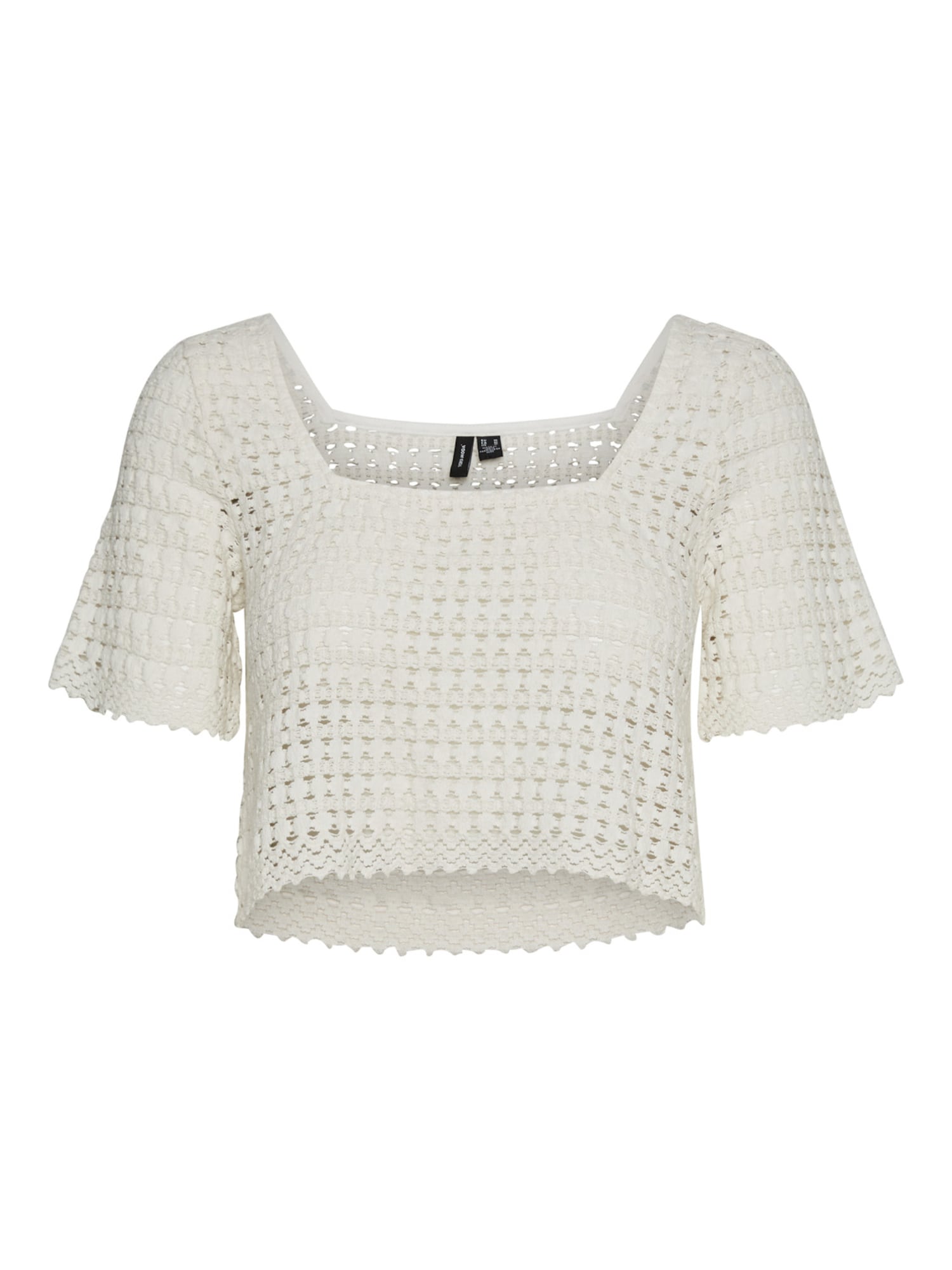 VERO MODA Top 'JADA'  bela / naravno bela