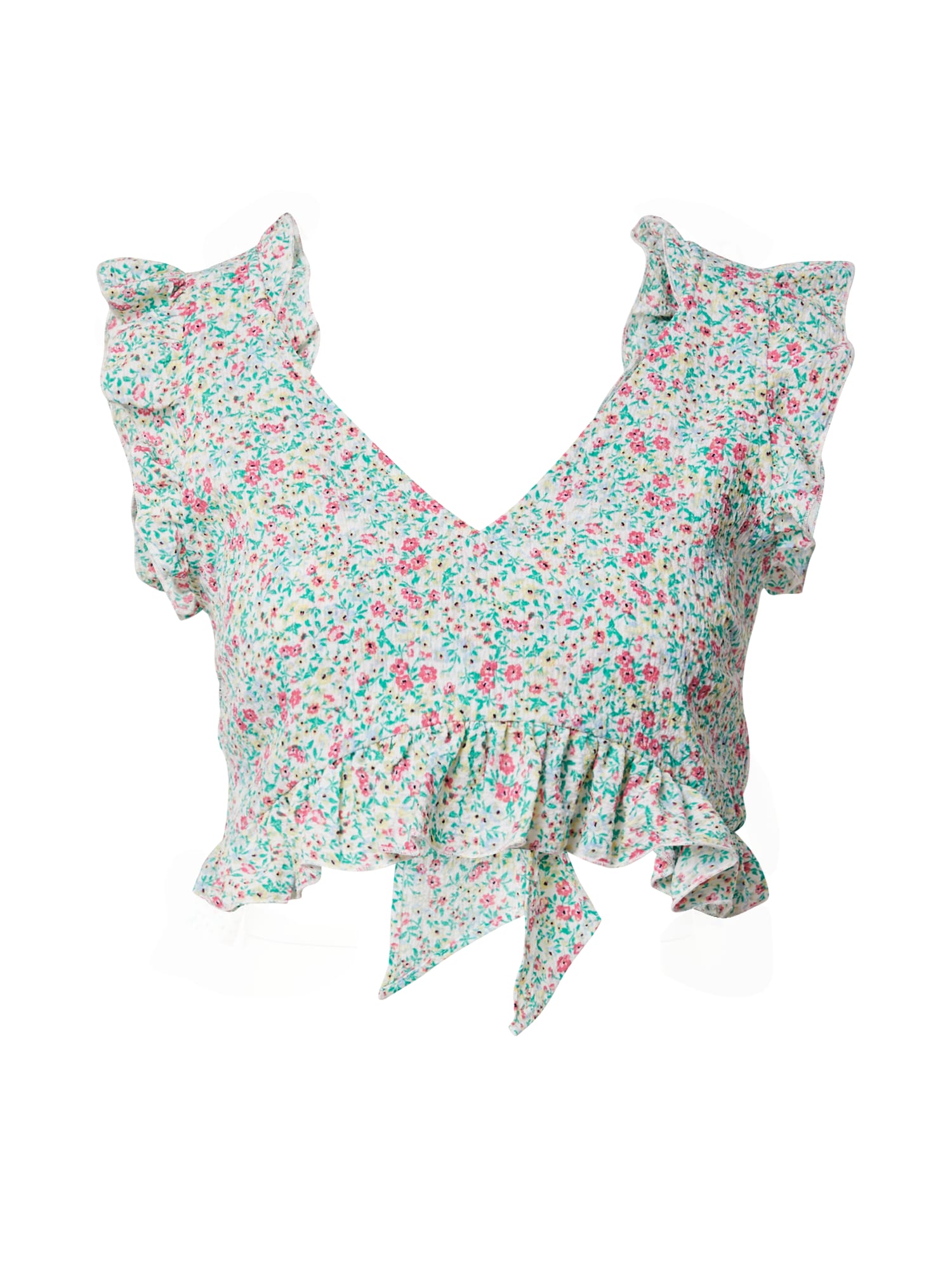 VERO MODA Top 'TALIAS'  mešane barve / bela