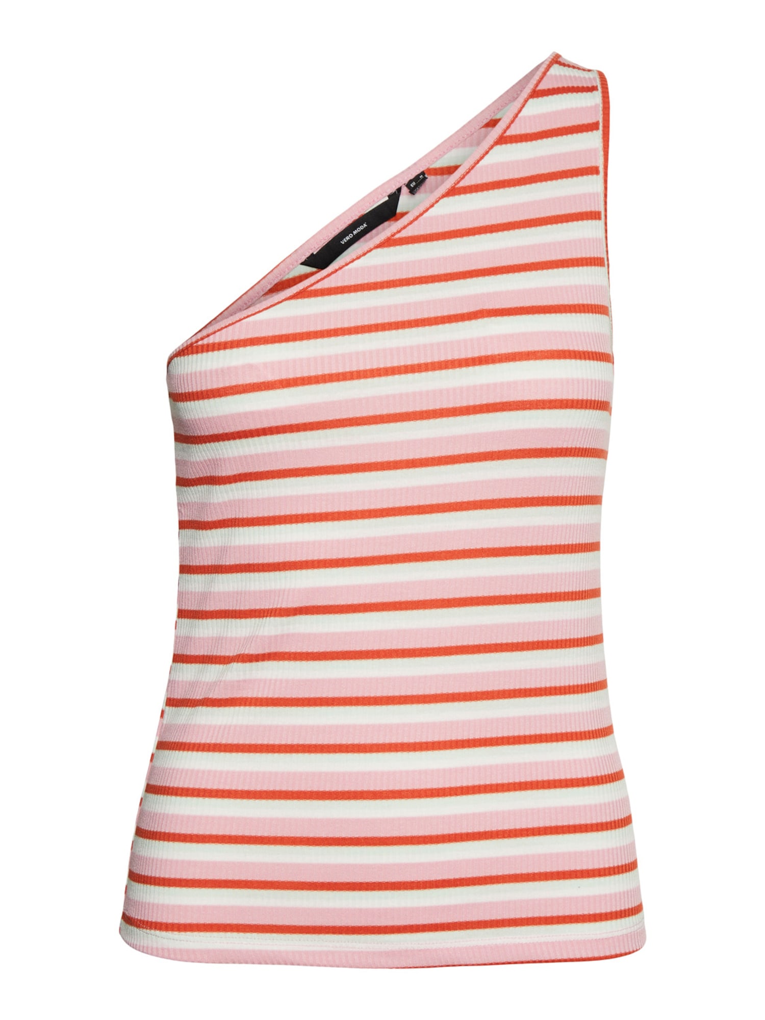 VERO MODA Top 'Tica'  oranžna / roza / bela