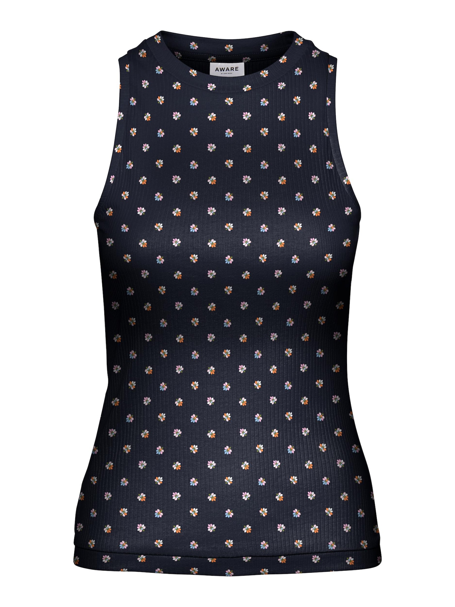VERO MODA Top  temno modra / mešane barve