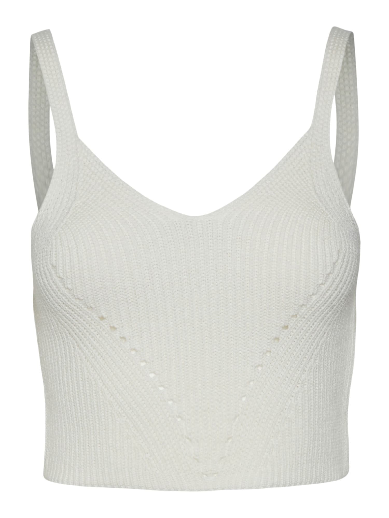VERO MODA Top z naramnicami 'HENJA'  svetlo siva