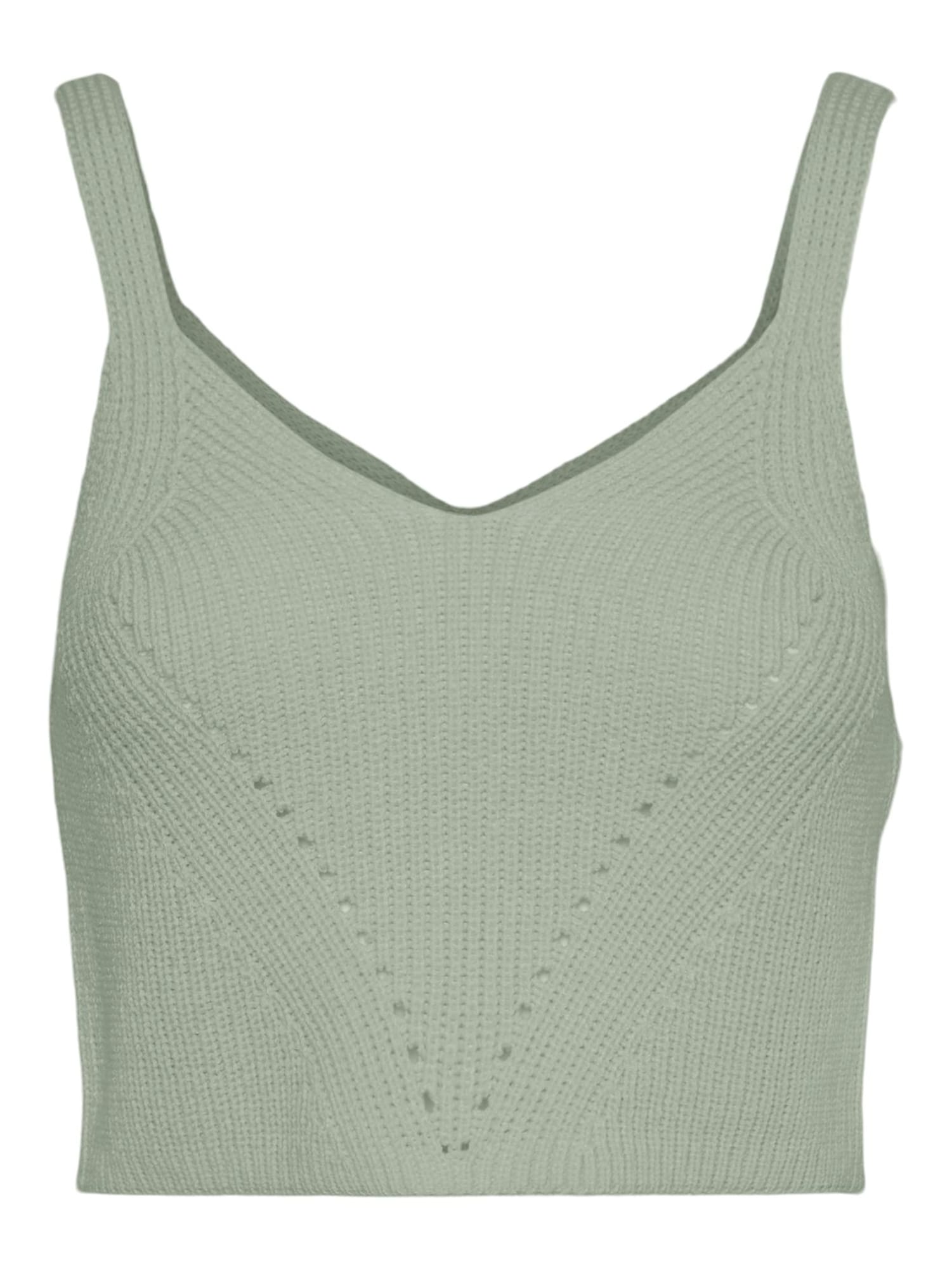 VERO MODA Top z naramnicami 'NEW HENJA'  pastelno zelena